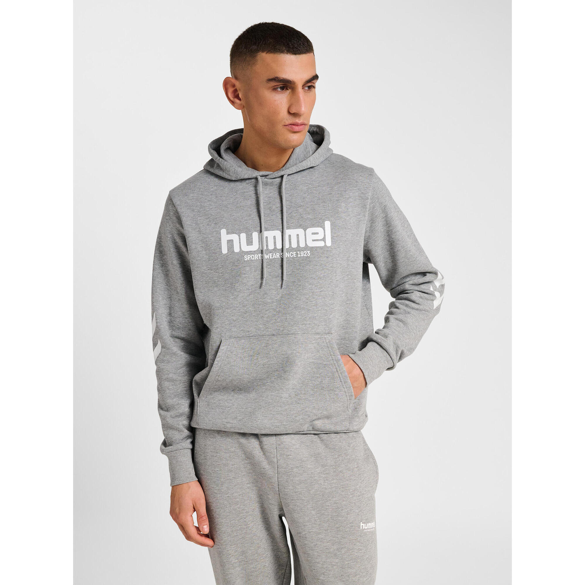 Hummel - Fermeture À Cordon Chaussure D'Intérieur Hmllegacy Homme Hummel - Pull - Gris - Decathlon