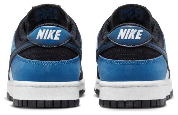 Chaussures Nike Sportswear Dunk Low Retro NAS Noir Blanc Bleu 3/6