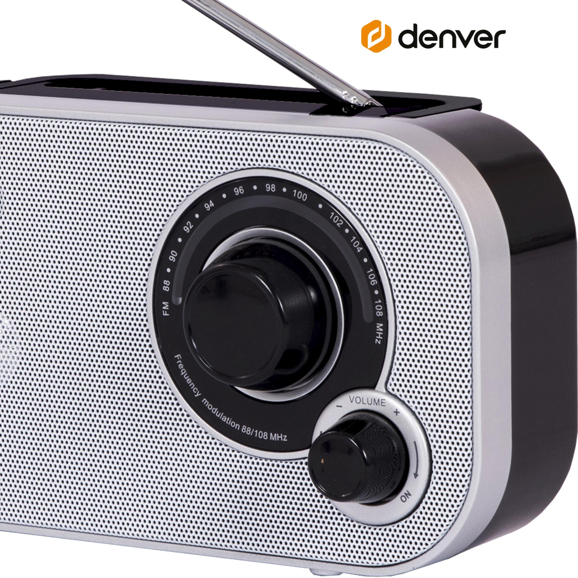 FM radio - Noodradio - Draagbaar - Werkt op batterijen of netstroom - TR51G 2/7