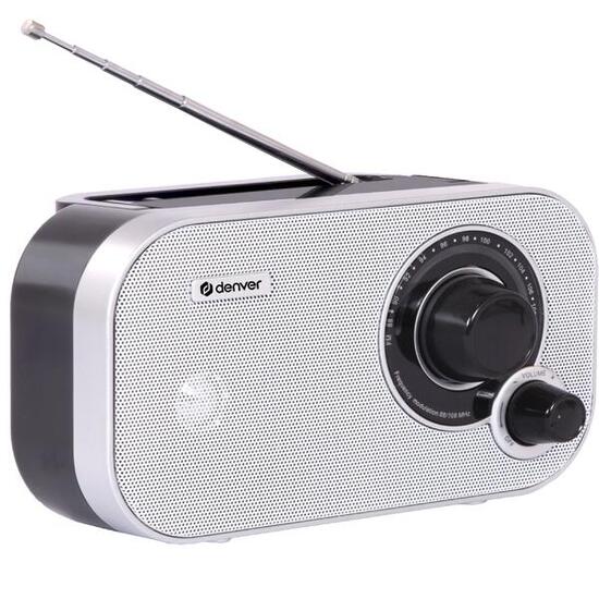 Denver TR51W Radio FM Retro Radio d'urgence