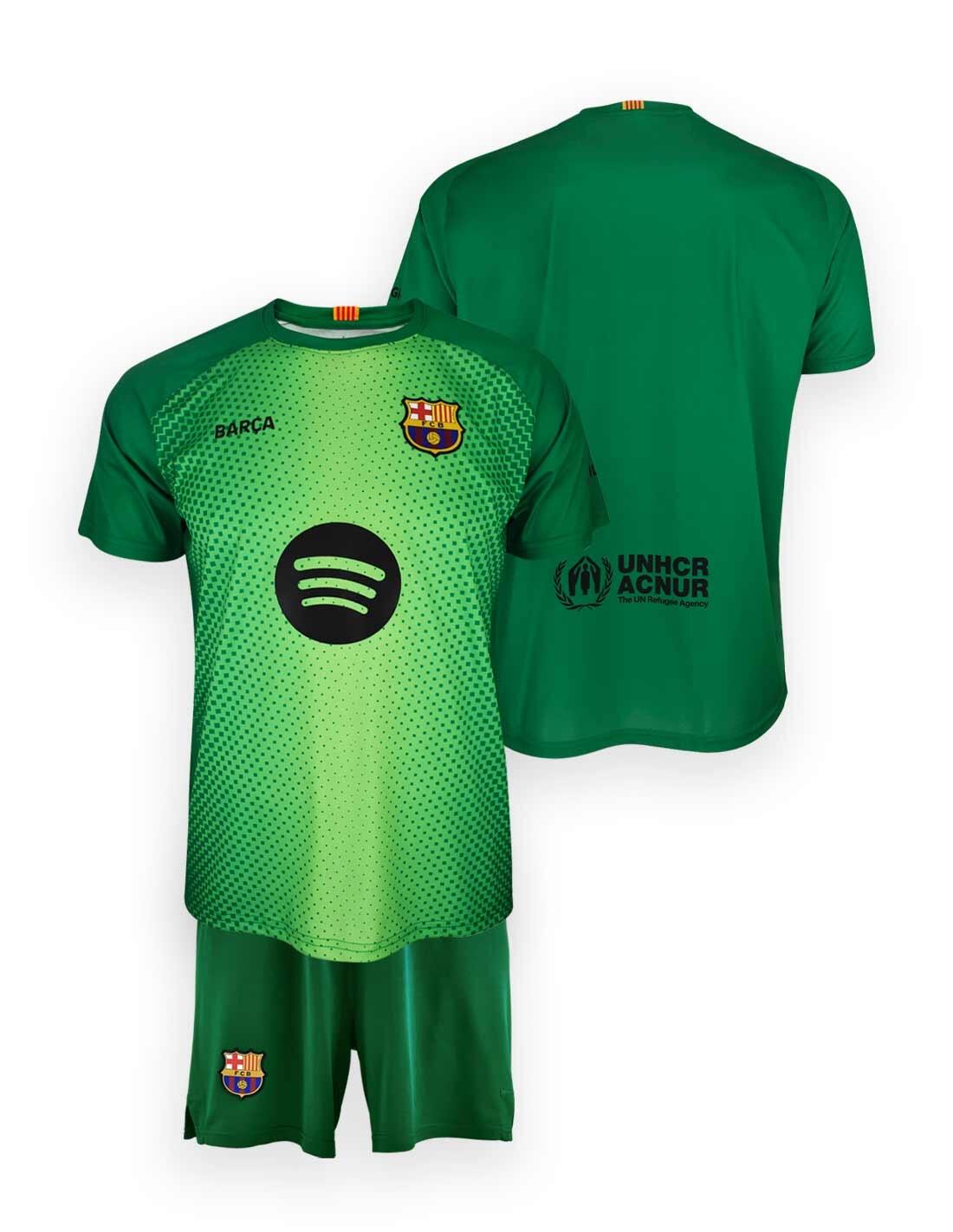 Conjunto infantil Portero FC Barcelona 25/26 - Réplica Oficial 2/4