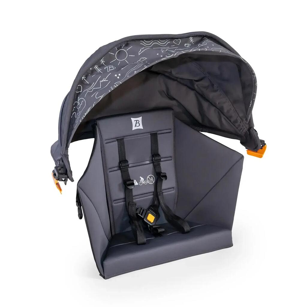 Burley Hopper Seat Insert & Sunshade Kit - Converts Hopper to Stroller