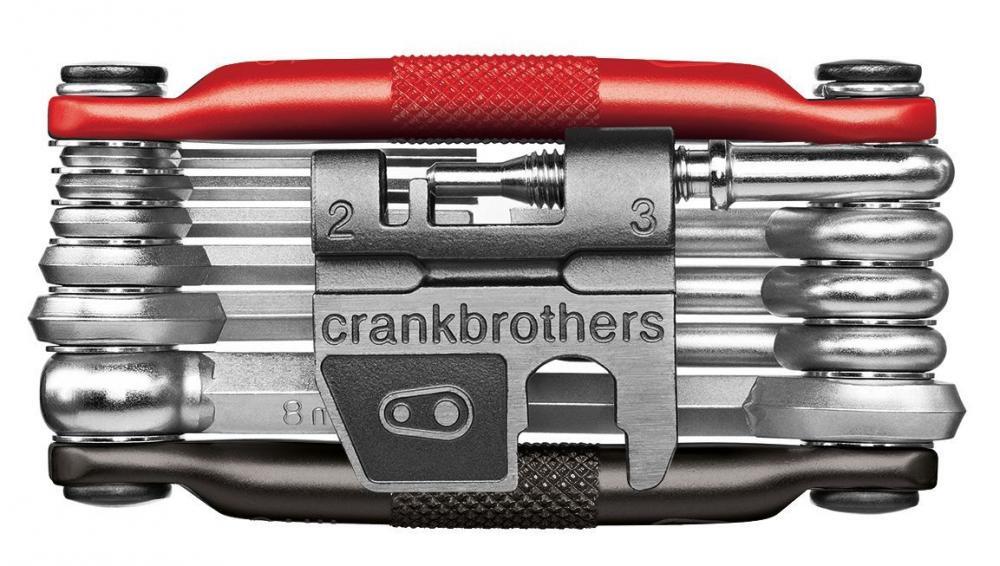 CRANKBROTHERS Multi-Tools M17 17 Funktionen Schwarz Rot 2/3