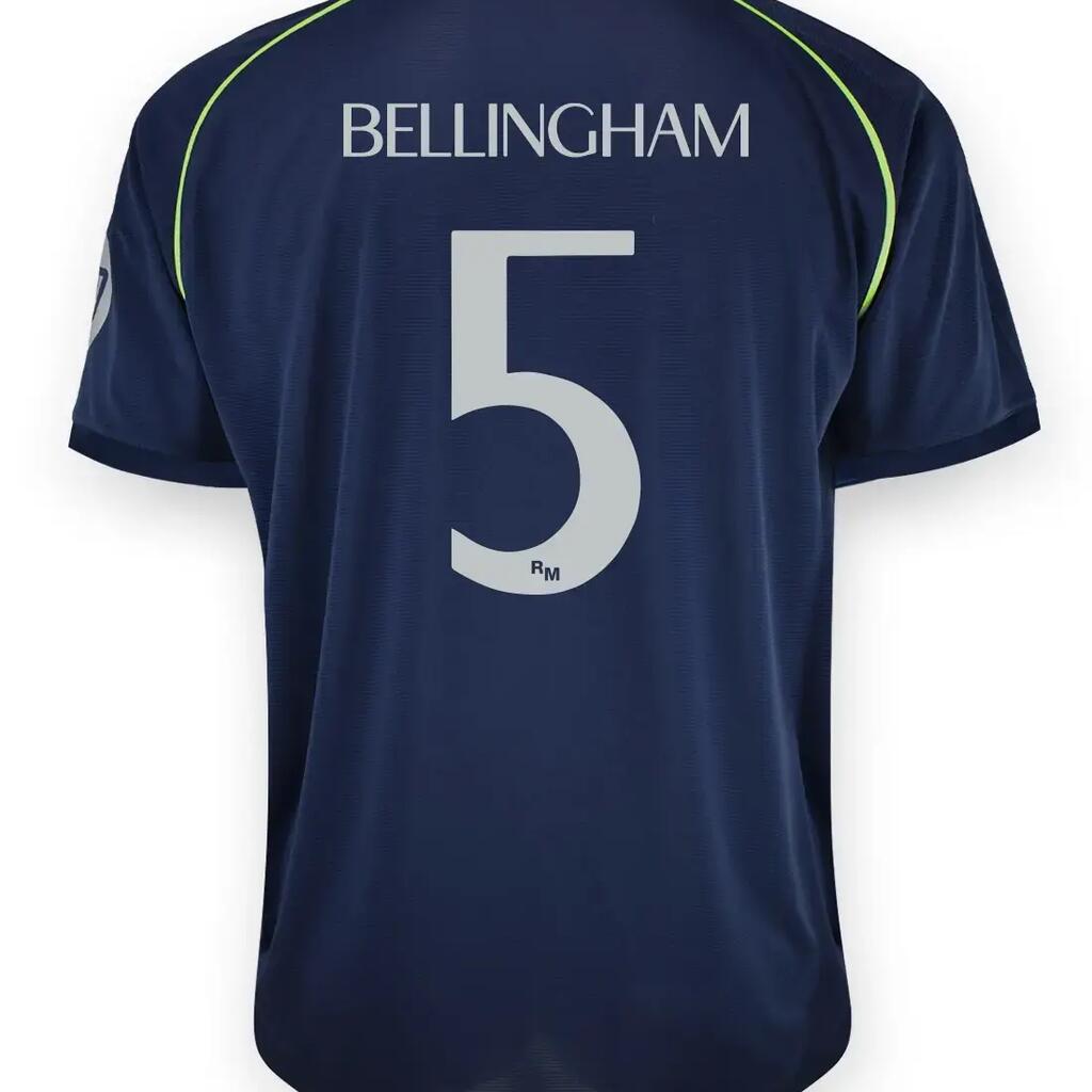 Jude Bellingham Real Madrid Away Shirt 25/26 Kids