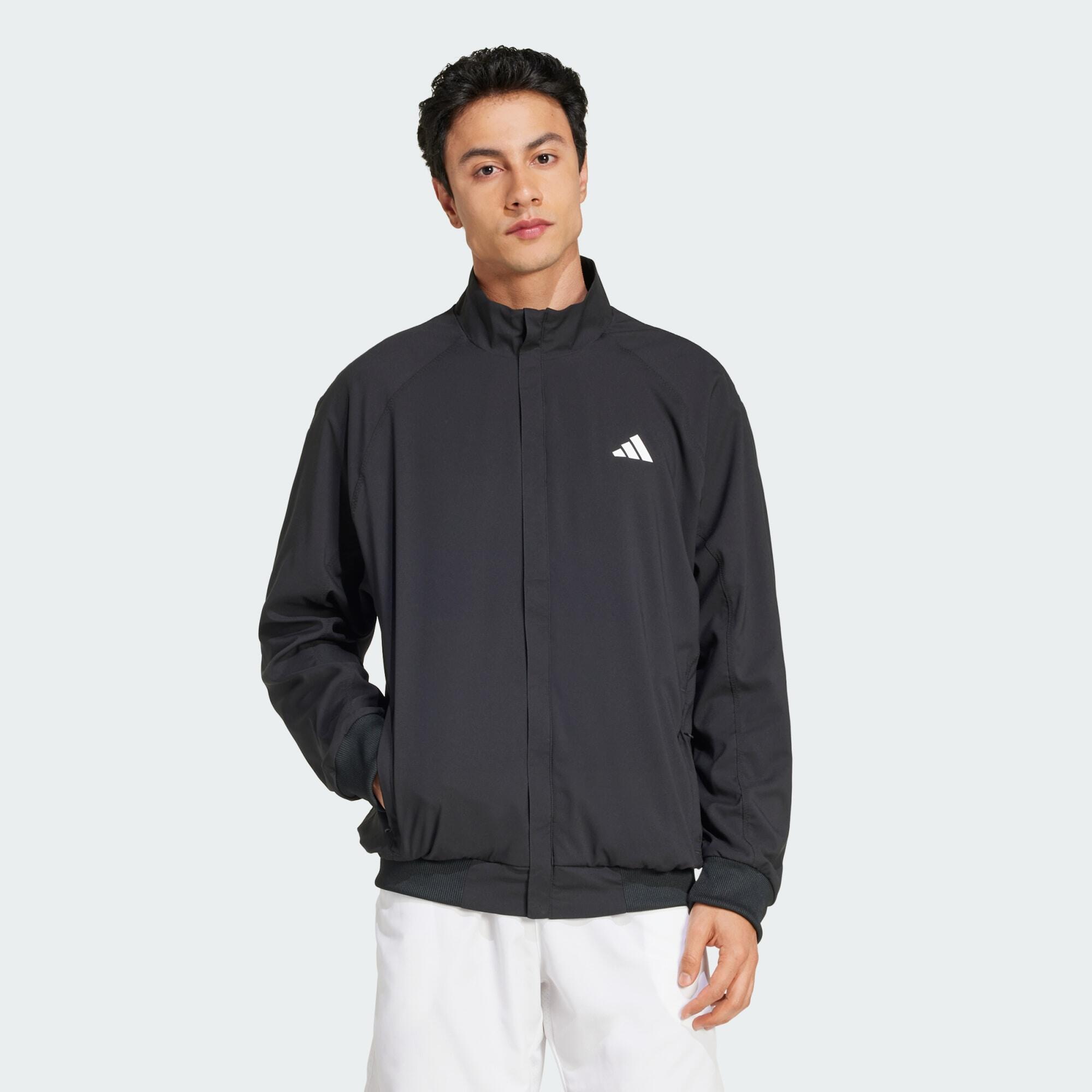 Adidas - Veste De Tennis Walk-on - T-shirt Manches Courtes - Noir - Decathlon
