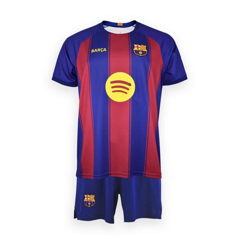 Tricou de fan FC Barcelona 25-26 pentru copii, acasă, replică - Lamine Yamal 10