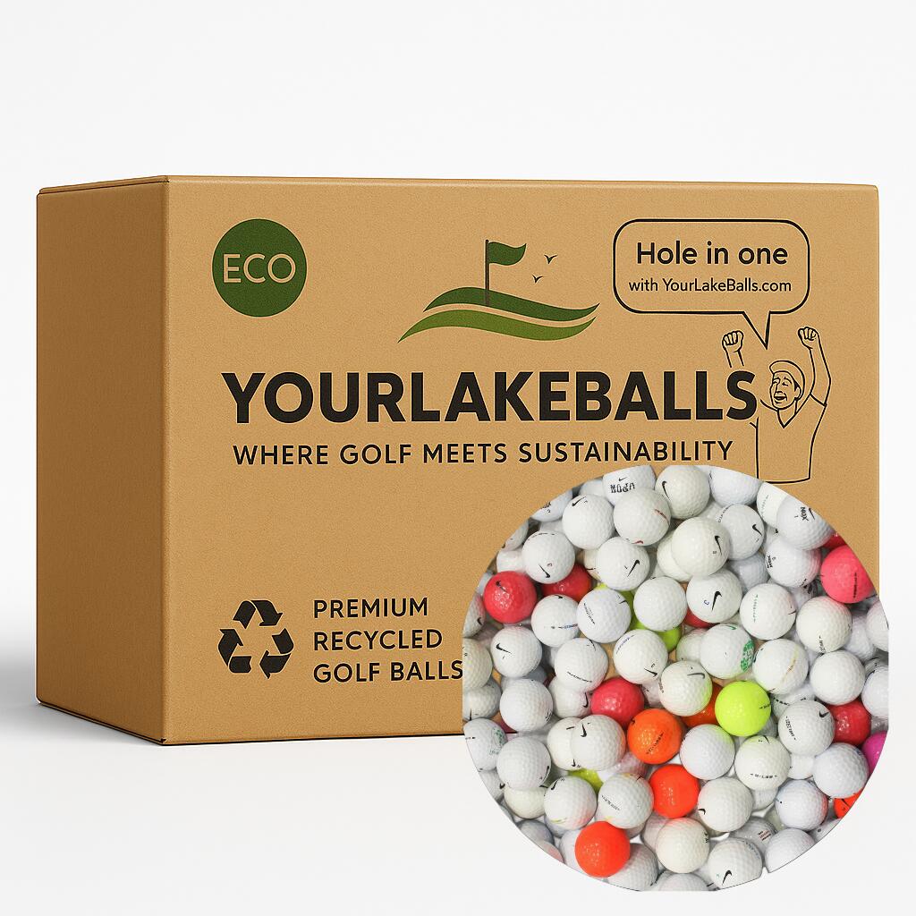 24 Nike Mix Lakeballs – Used Golf Balls