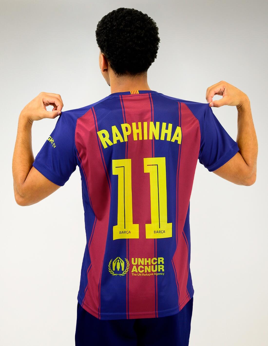 Camiseta Raphinha FC Barcelona 2025-26 - Réplica Oficial 2/4