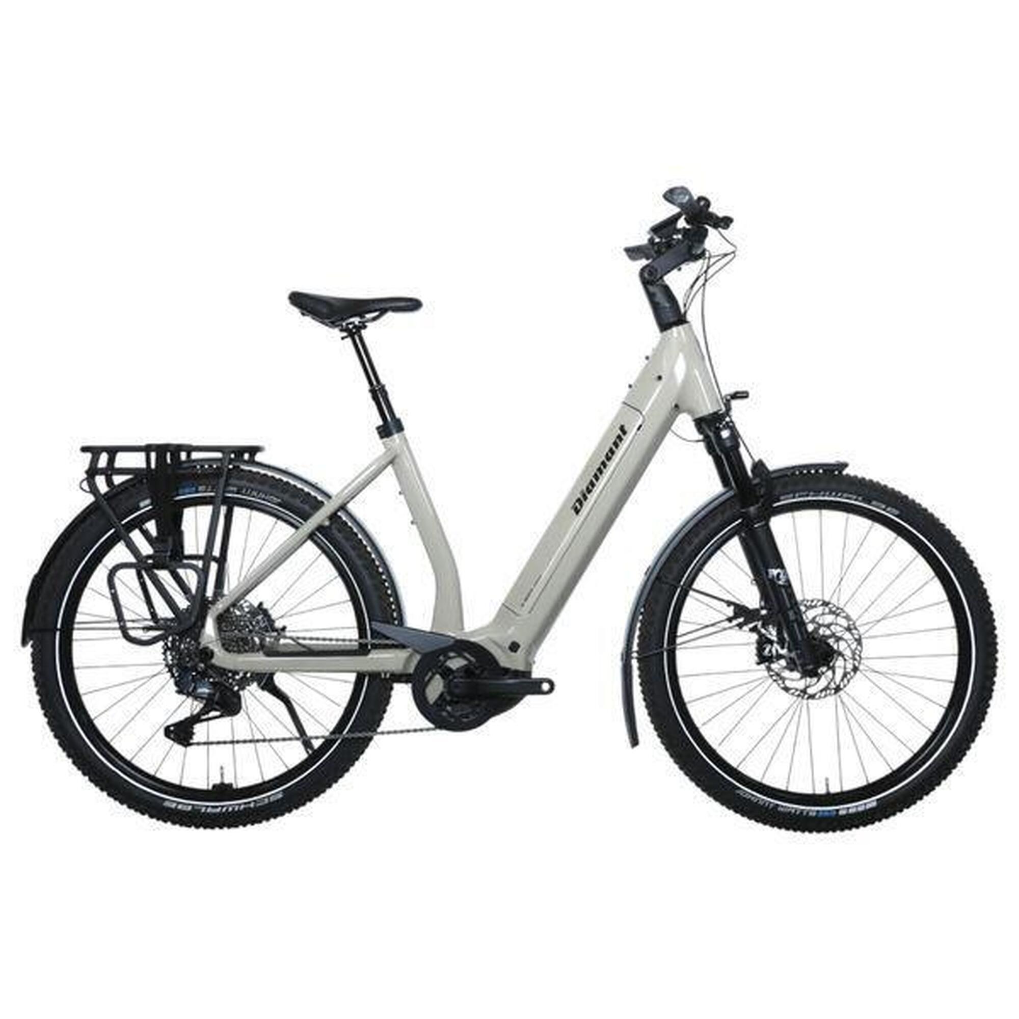 Diamant - Reconditionné Vélo Ville Electrique Trek Diamant Suvea Trip Pro Ls 8 - Très Bon - City Speed - Beige - 44 L - Decathlon