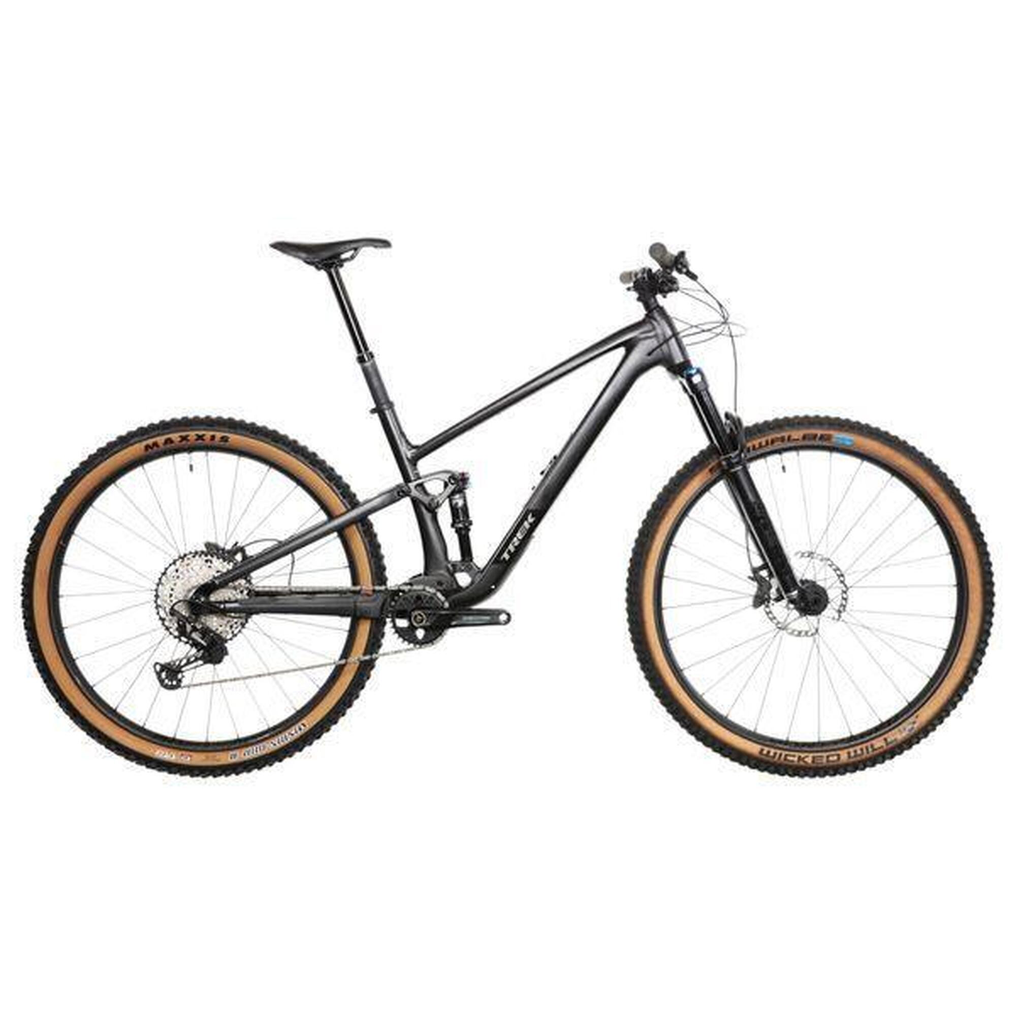 Trek - Reconditionné Vtt Tout Suspendu Trek Top Fuel 8 Xt 4ème Gen Shimano - Correct - Vélo Tout Terrain - Gris - 42 M/l - Decathlon