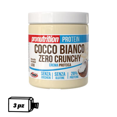 ProNutrition Crema Proteica Zero 3 x 350 gr Biancococco.
