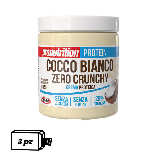 ProNutrition Crema Proteica Zero 3 x 350 gr Biancococco.