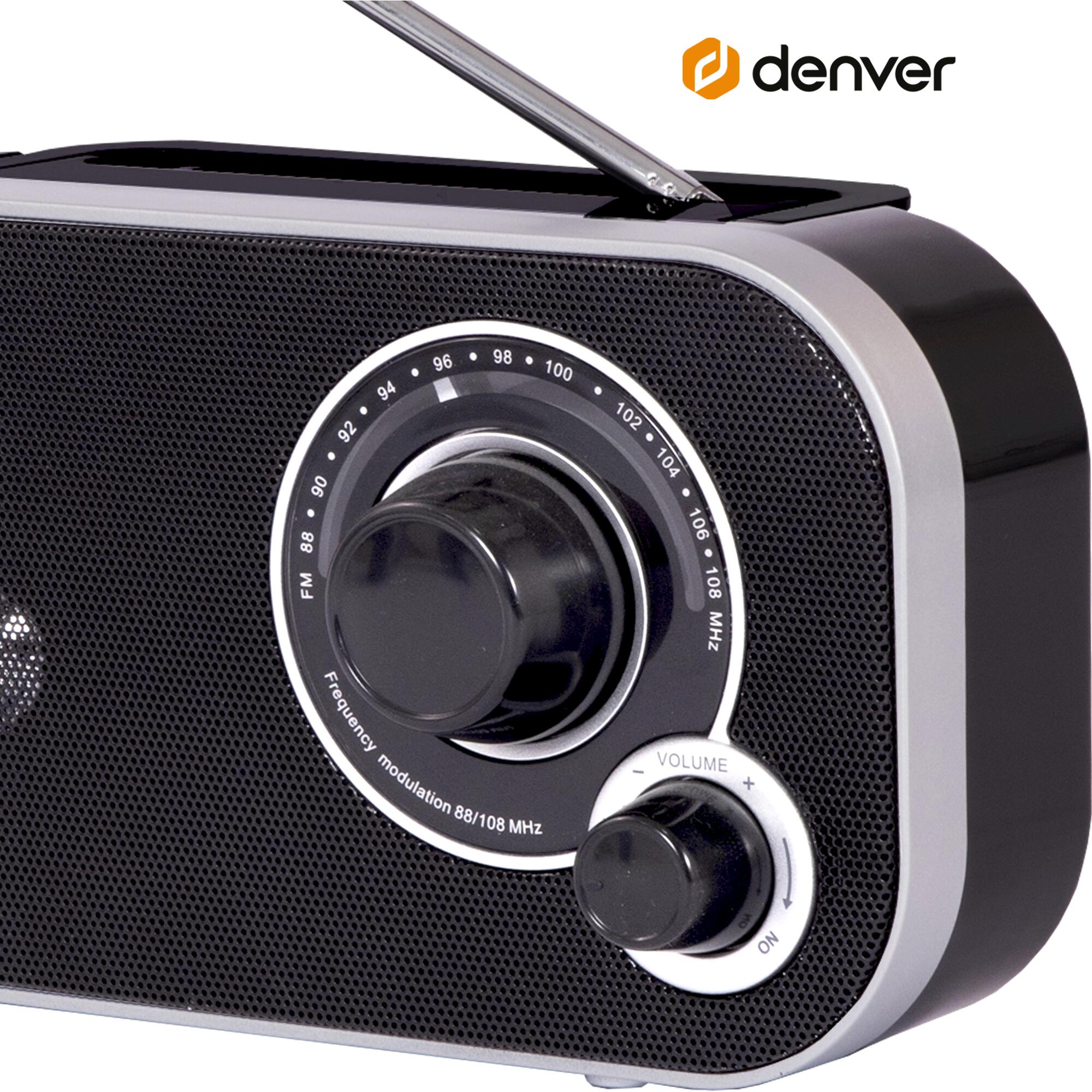 FM radio - Noodradio - Draagbaar - Werkt op batterijen of netstroom - TR51B 2/7
