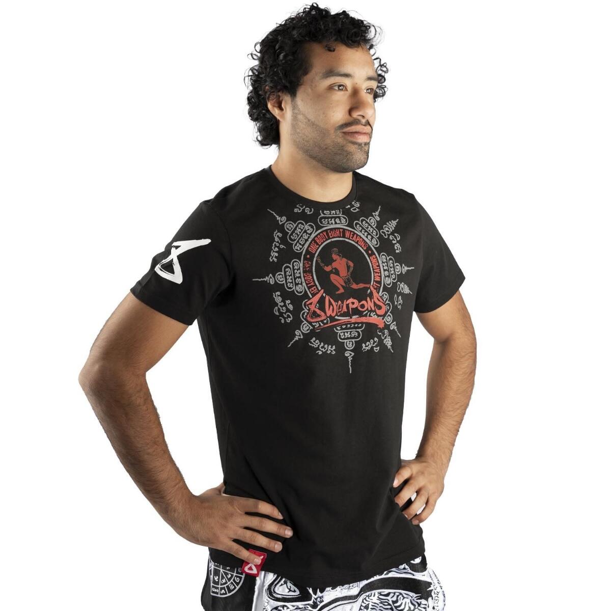 T-Shirt 8 WEAPONS Eight Ways Yant schwarz S 4/9