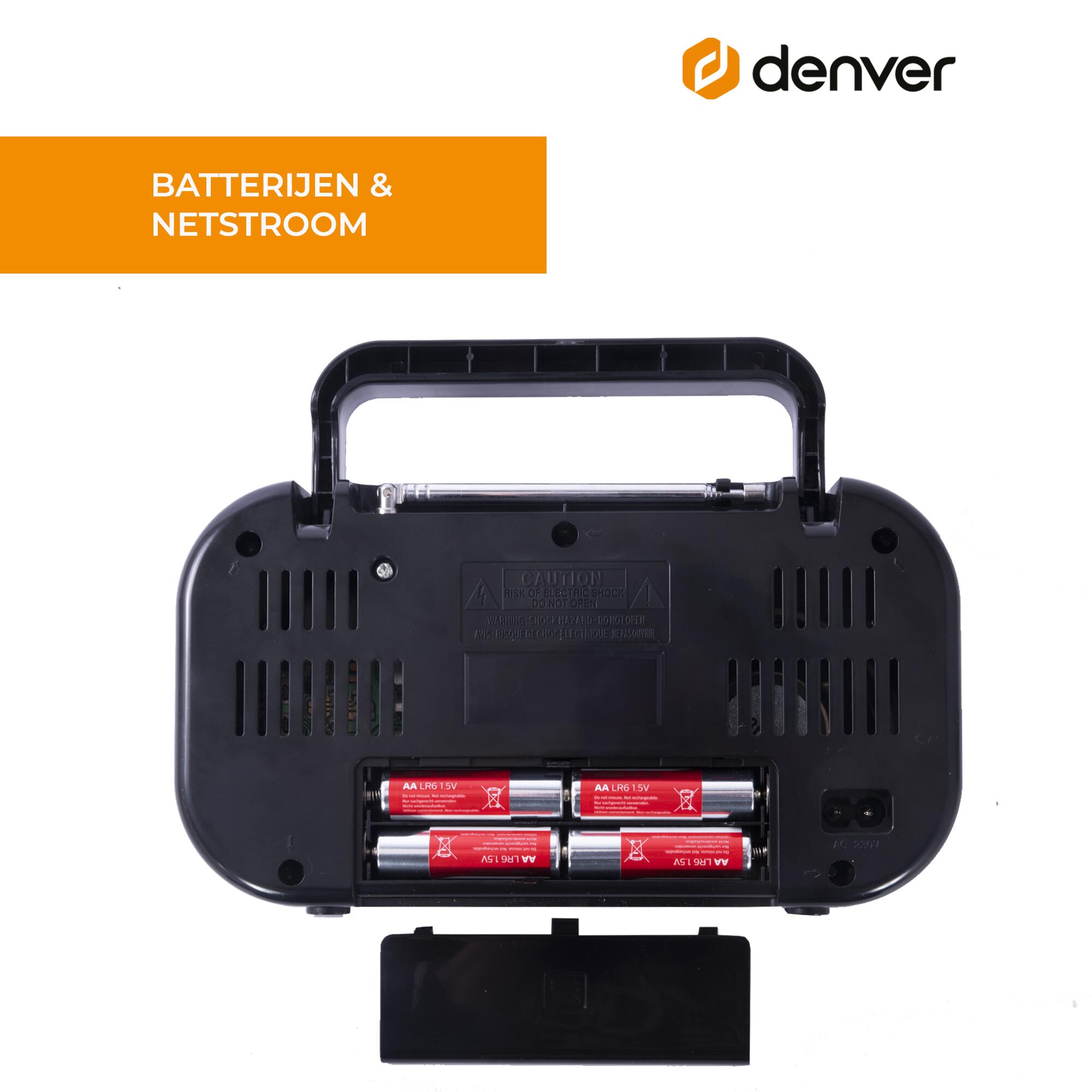 Denver TR51GR Radio FM Retro Radio d'urgence 3/7