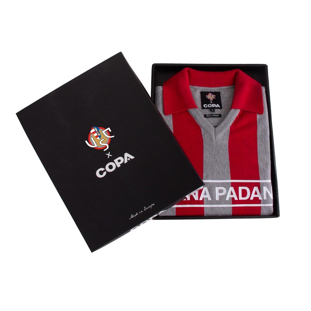 Maglia Retrò - Calcio - Uomo - US Cremonese 1983/84 - Rosso/Grigio 6/7