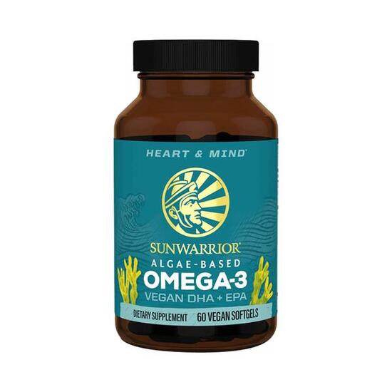 Sunwarrior Omega 3 Vegan DHA + EPA (60 Softgels) Unflavoured