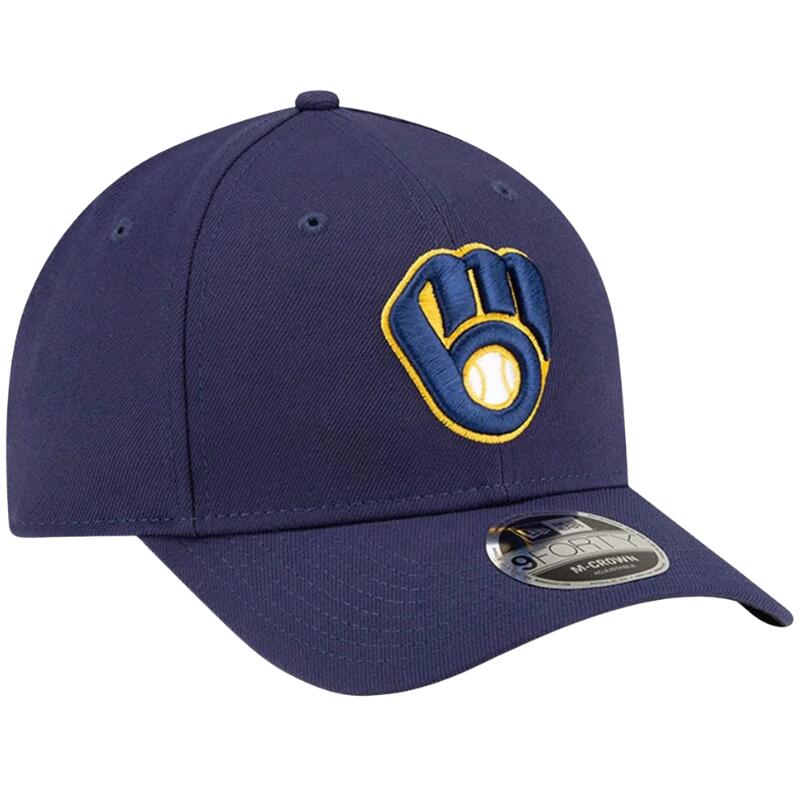 New Era MLB Player Replica 9FORTY M-Crown Cap Team Milwaukee Brewers 3/5