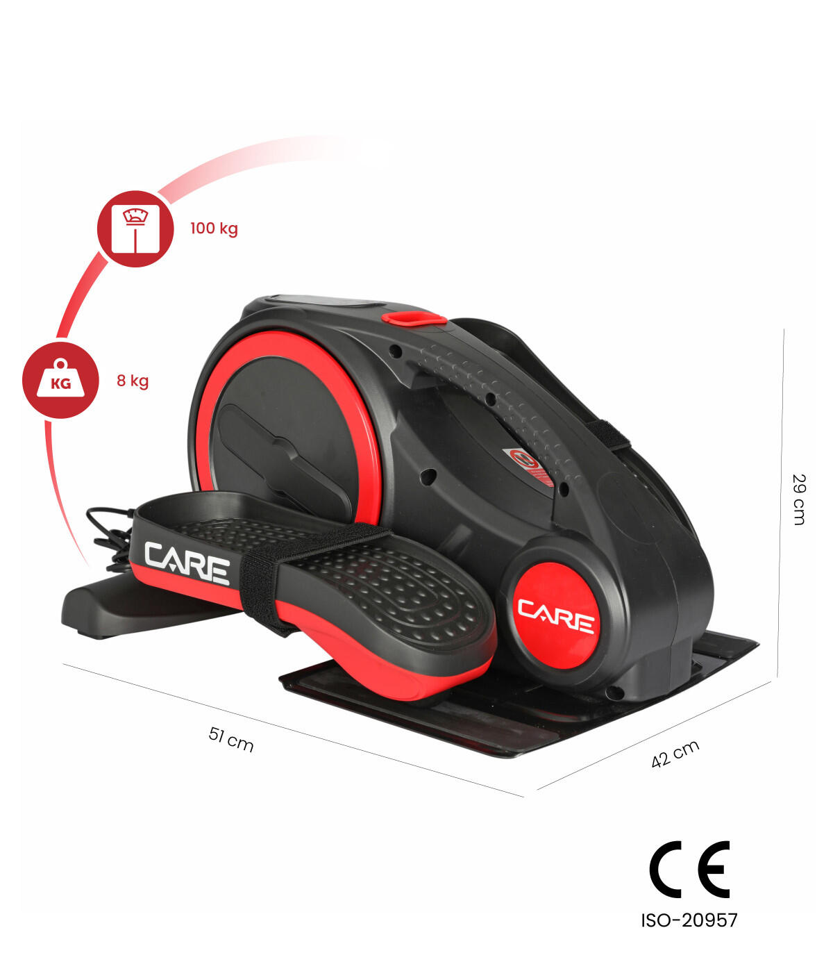 Mini elliptique ELLIPTER - CARE - Motorisé 2/7