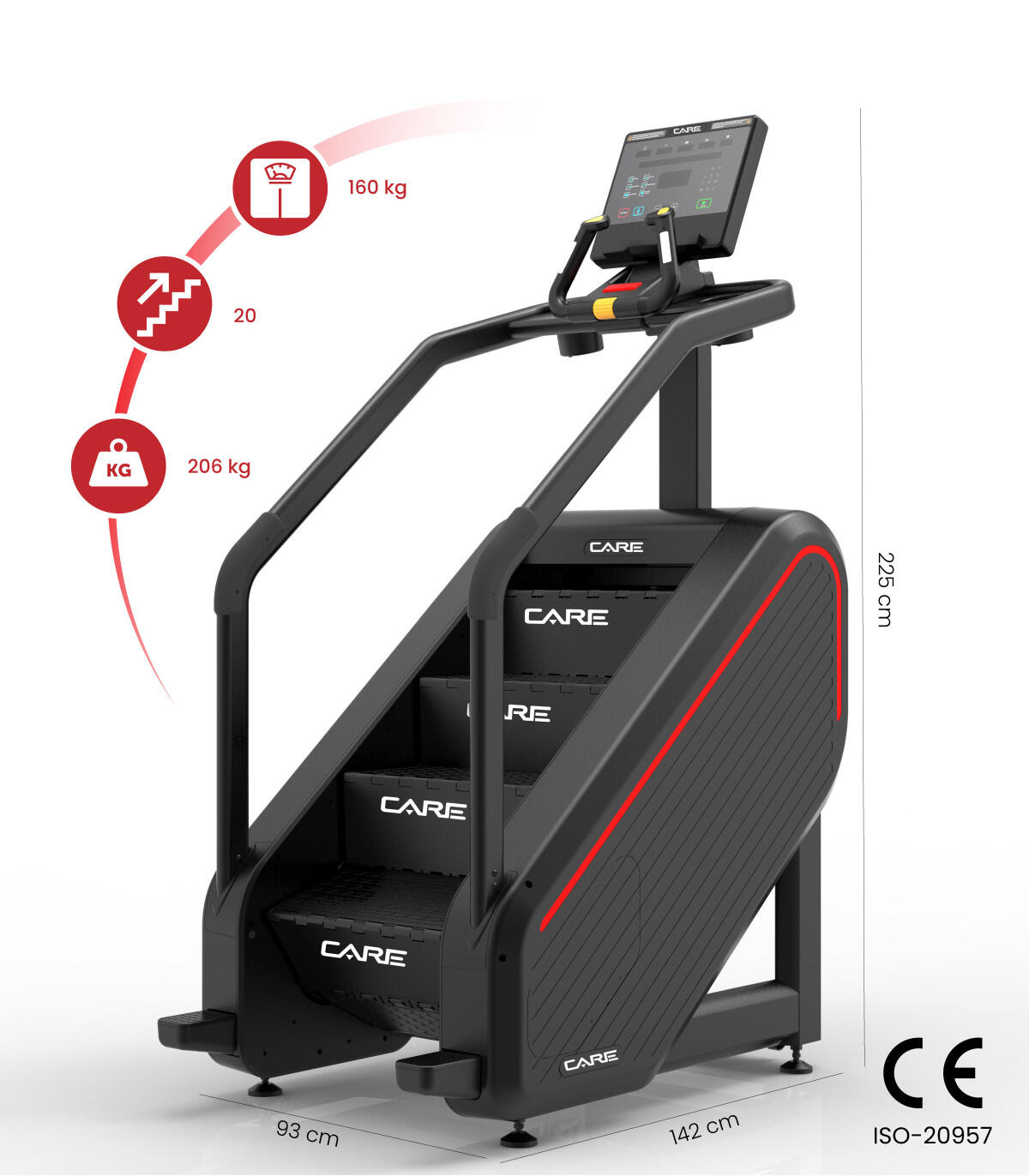 Monte escaliers - CARE - STAIR CLIMBER LED 2/8