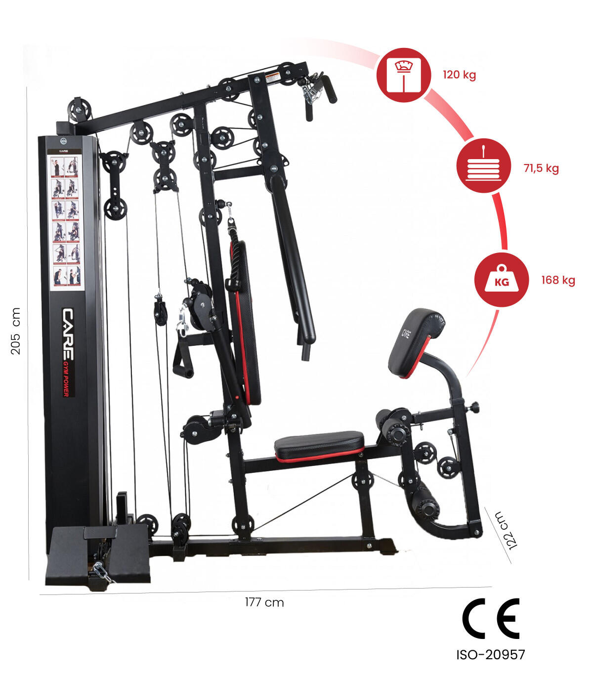 Krachtpers - Gym Power - 257 2/8