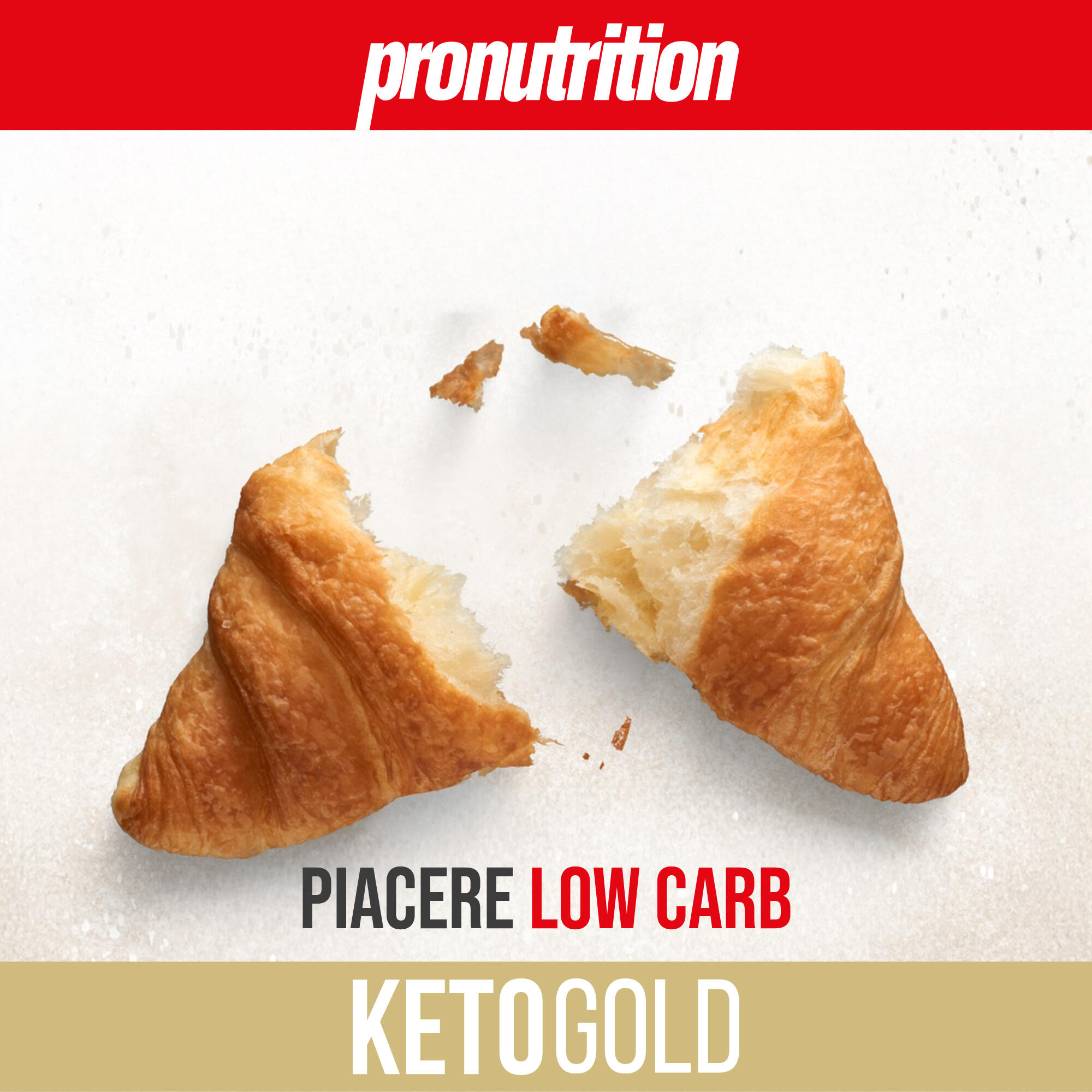 PRO NUTRITION Cornetti Keto 10x50 g - Brioche sfogliata low carb, Made in Italy. 3/7