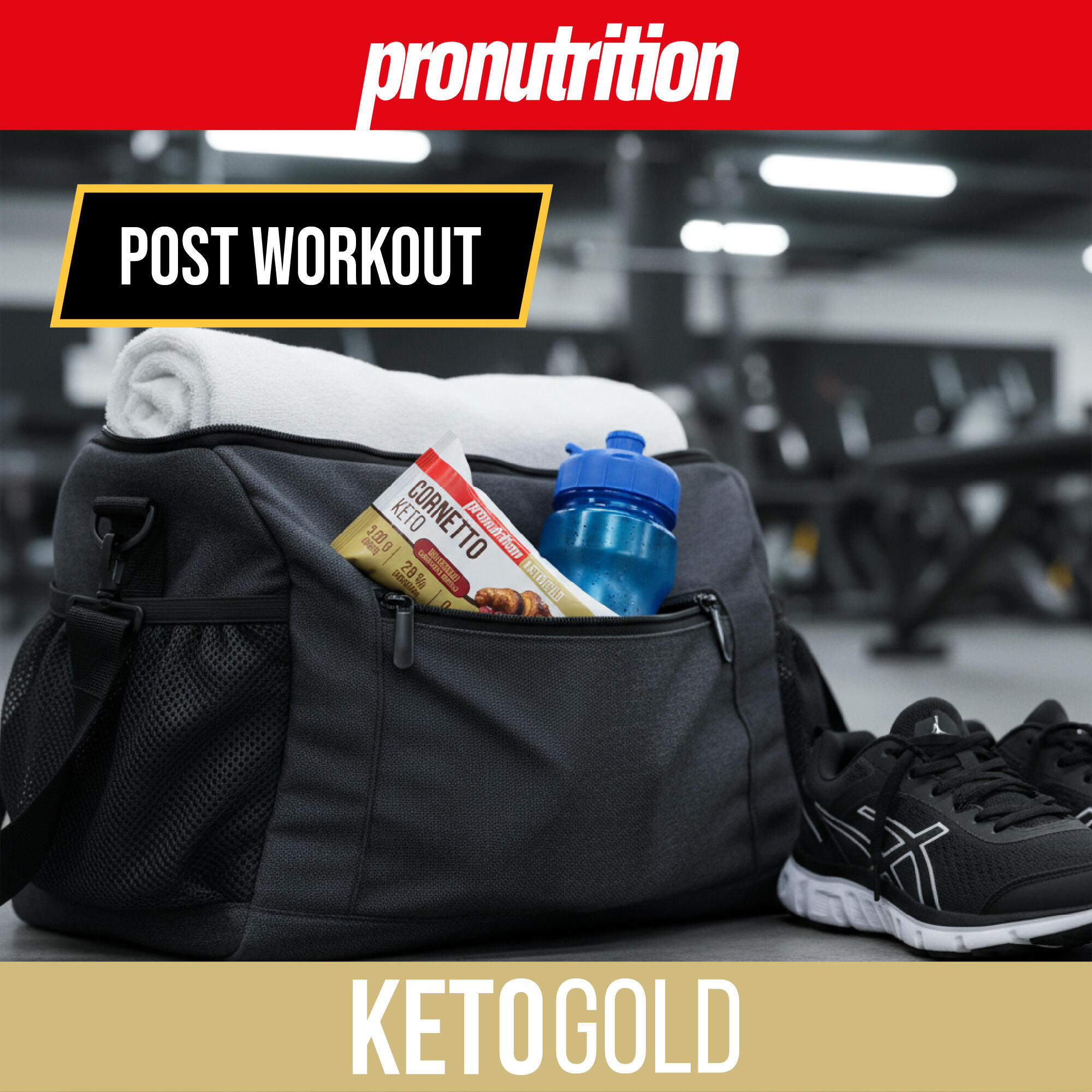 PRO NUTRITION Cornetto Keto 15x50 g - Cioccolato e Mirtilli, 3,50 g carboidrati. 5/7