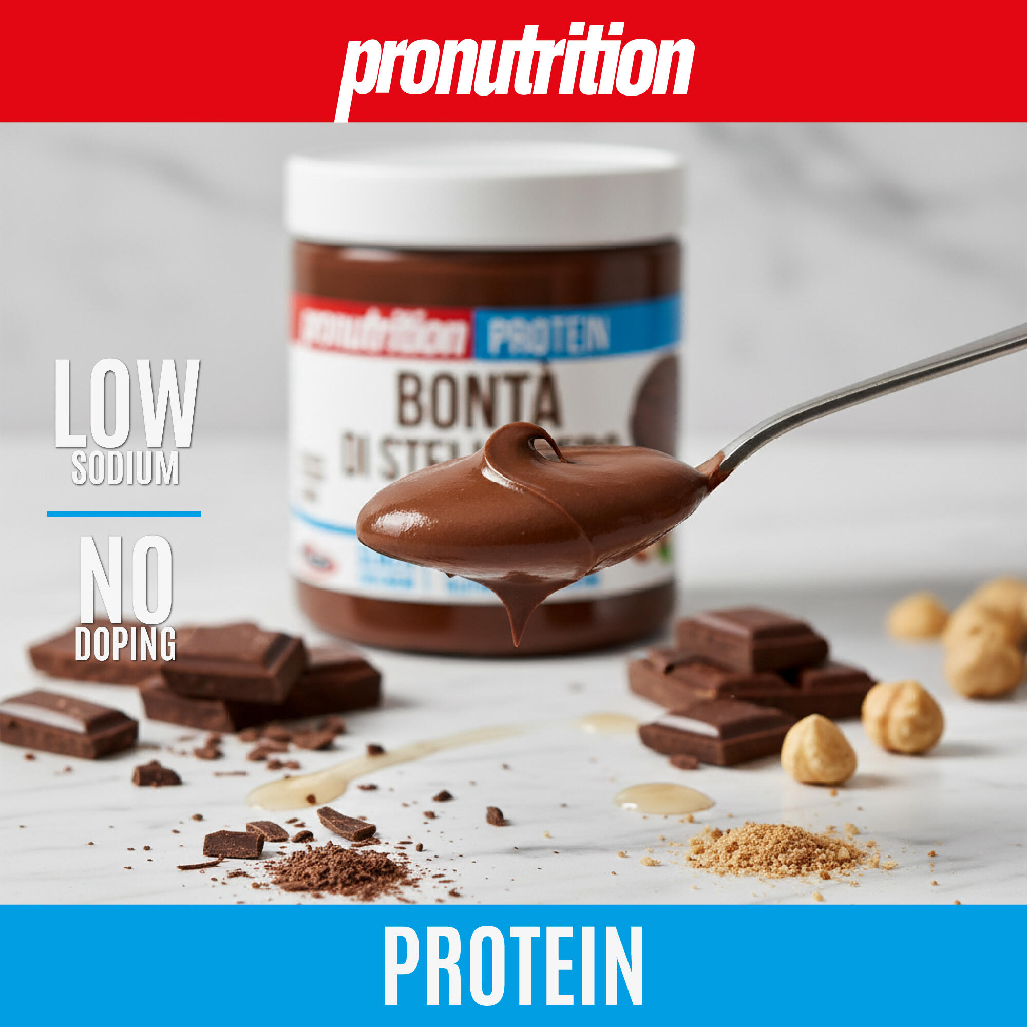 Pro Nutrition Crema Proteica Zero 3x350 g Crunchy, 25% proteine. 6/7