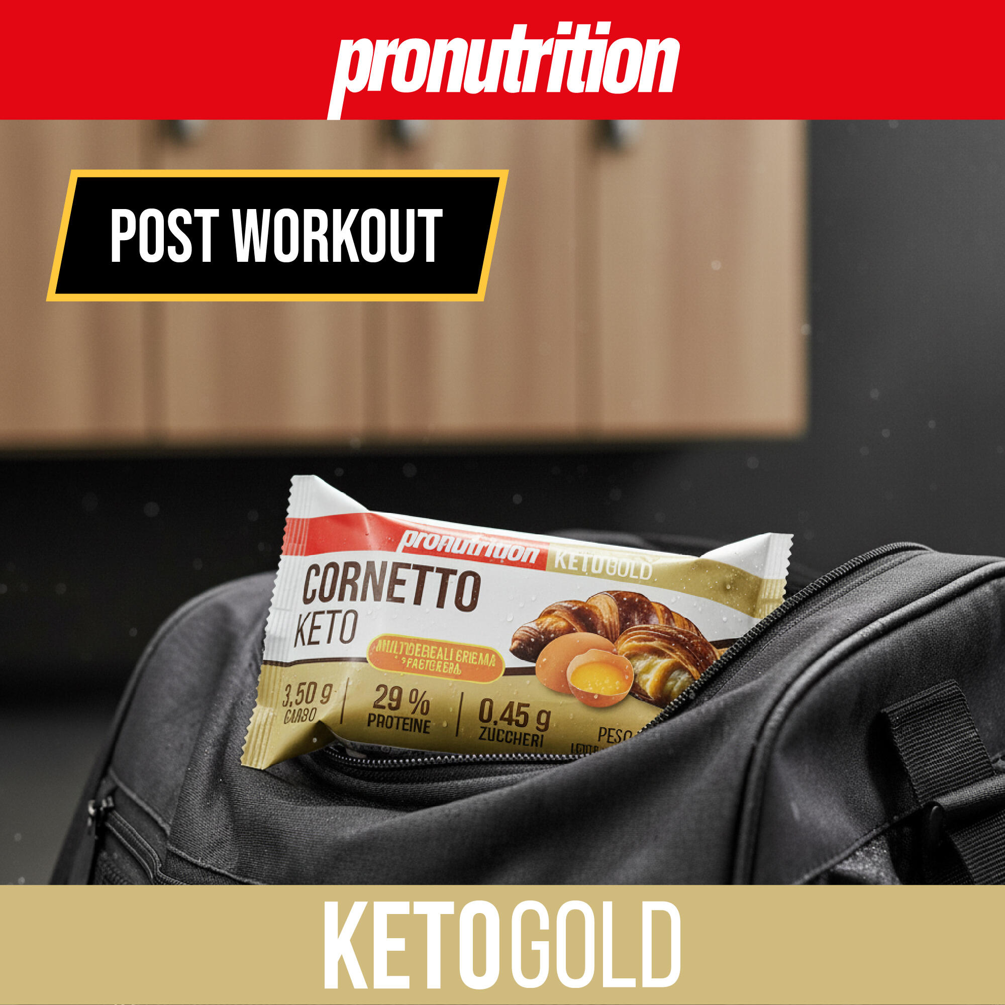 PRONUTRITION KETO PROTEIN CROISSANT TÖBBGABONÁS KRÉM 50g 5/7