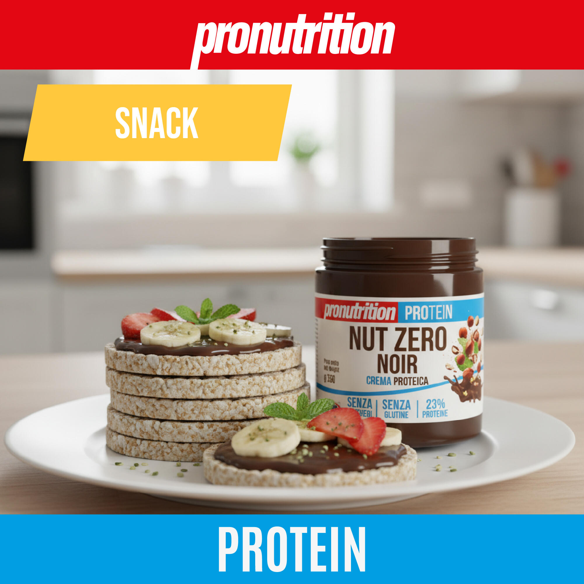 Pro Nutrition Crema Proteica Zero 350 g Fondente. 4/7