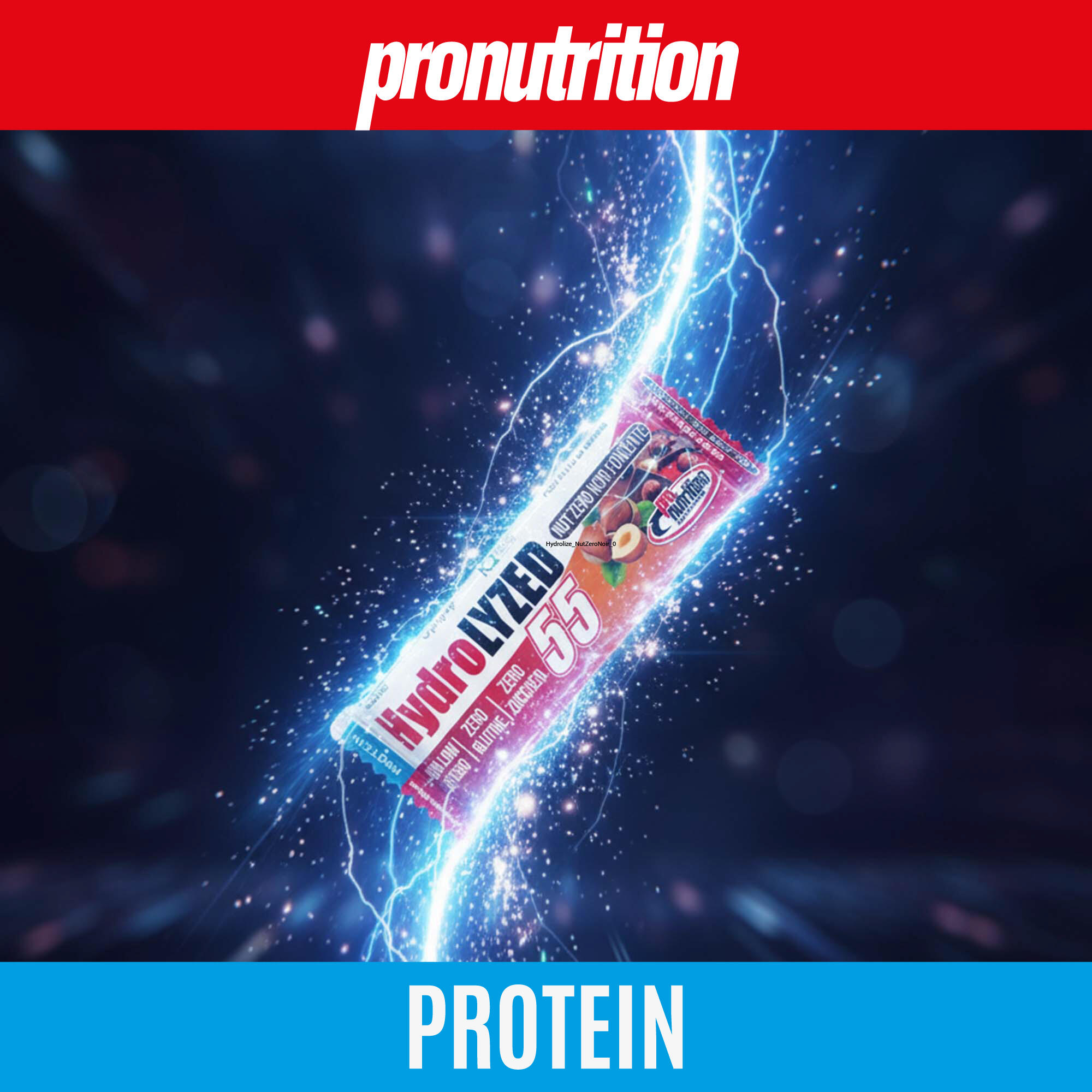 PRO NUTRITION Hydrolized - Barretta proteica 12x55 g, Optipep 90, zero zuccheri. 3/7