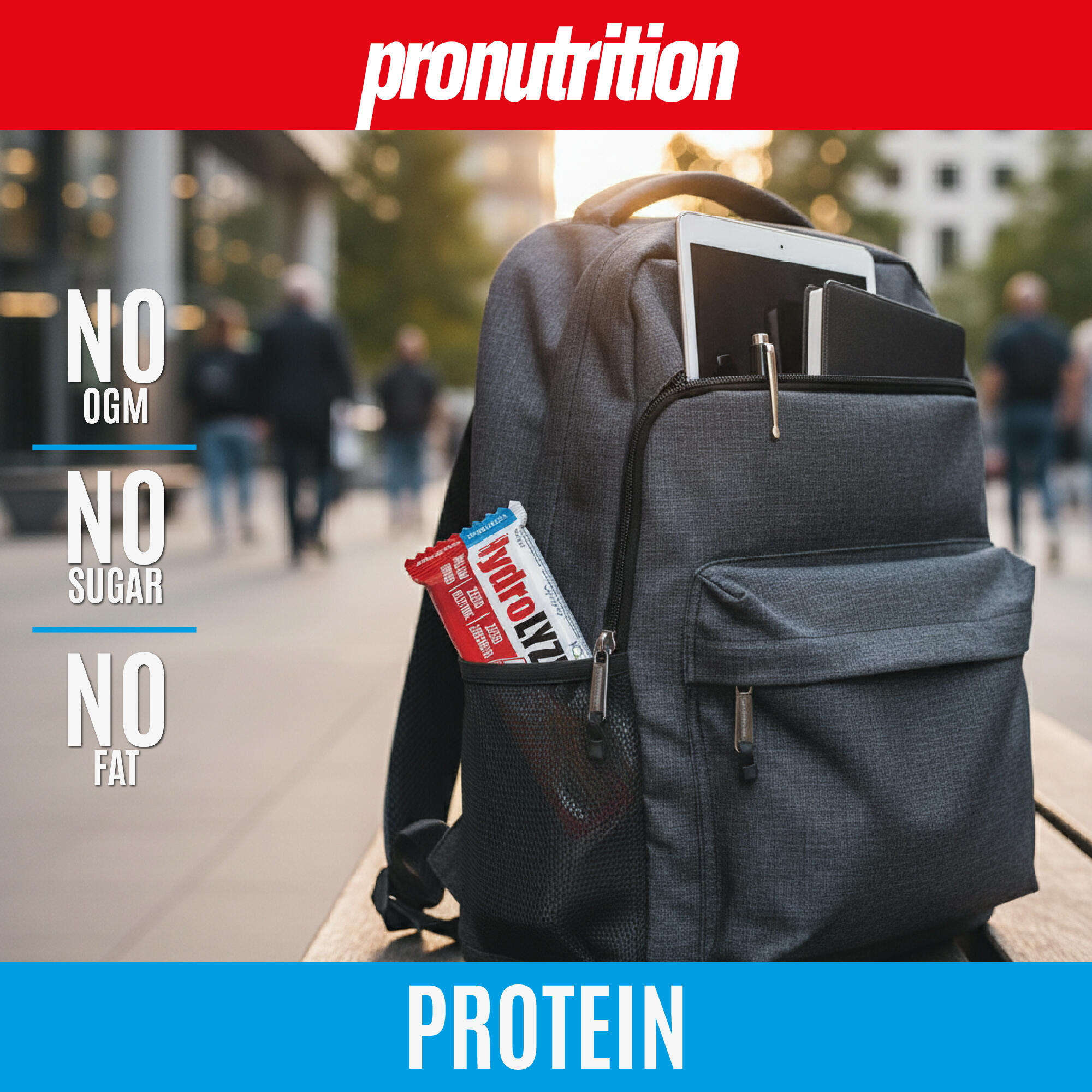 PRO NUTRITION Hydrolized - Barretta proteica 12x55 g, Optipep 90, zero zuccheri. 2/7