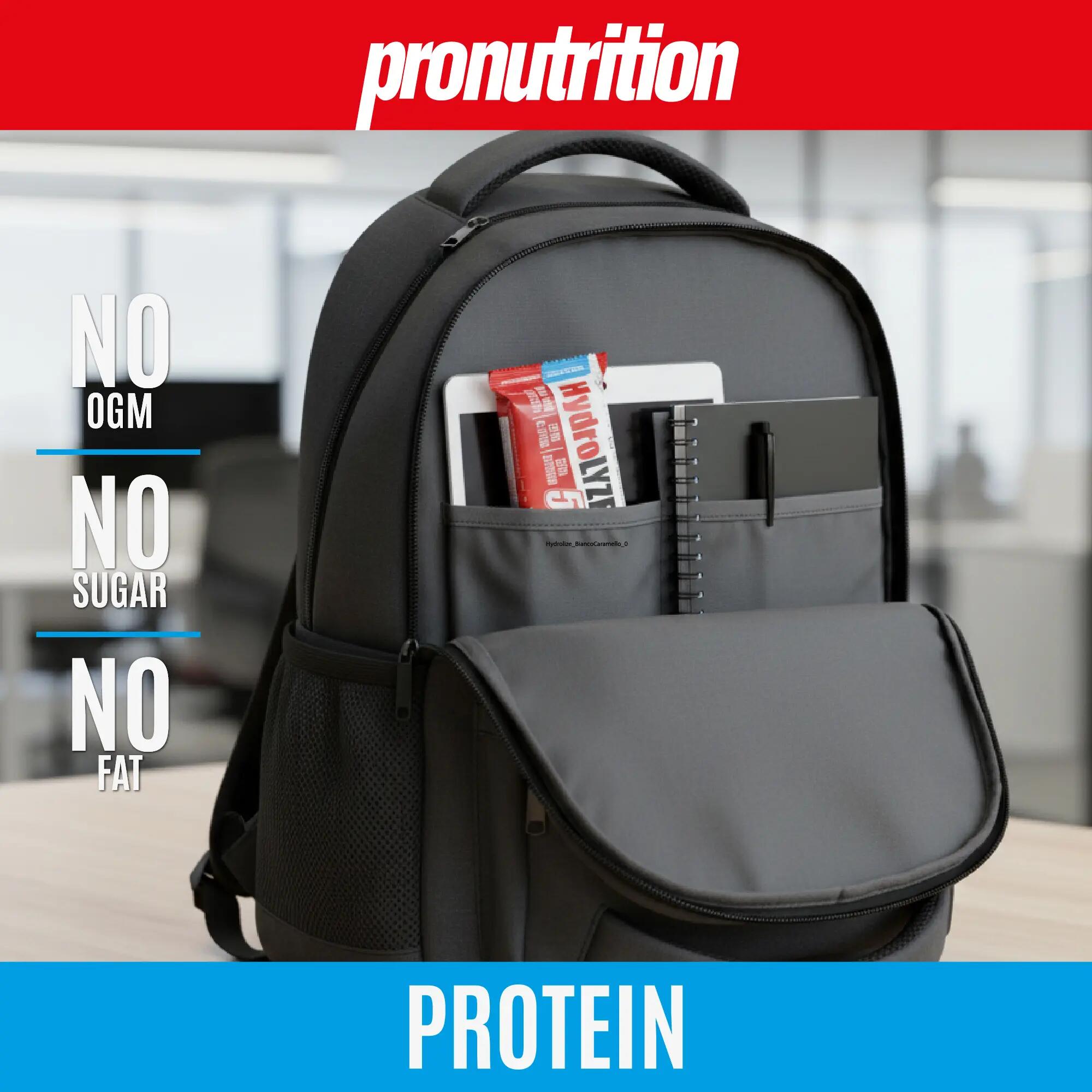 PRO NUTRITION Hydrolized — Barretta proteica 12x55 g, caramello salato. 2/7