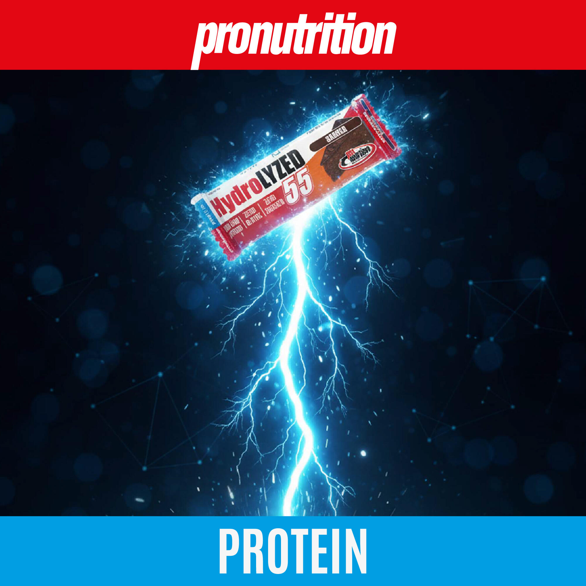 PRO NUTRITION Hydrolized Barretta proteica Sacher 12x55 g, 27,5 g proteine 3/7