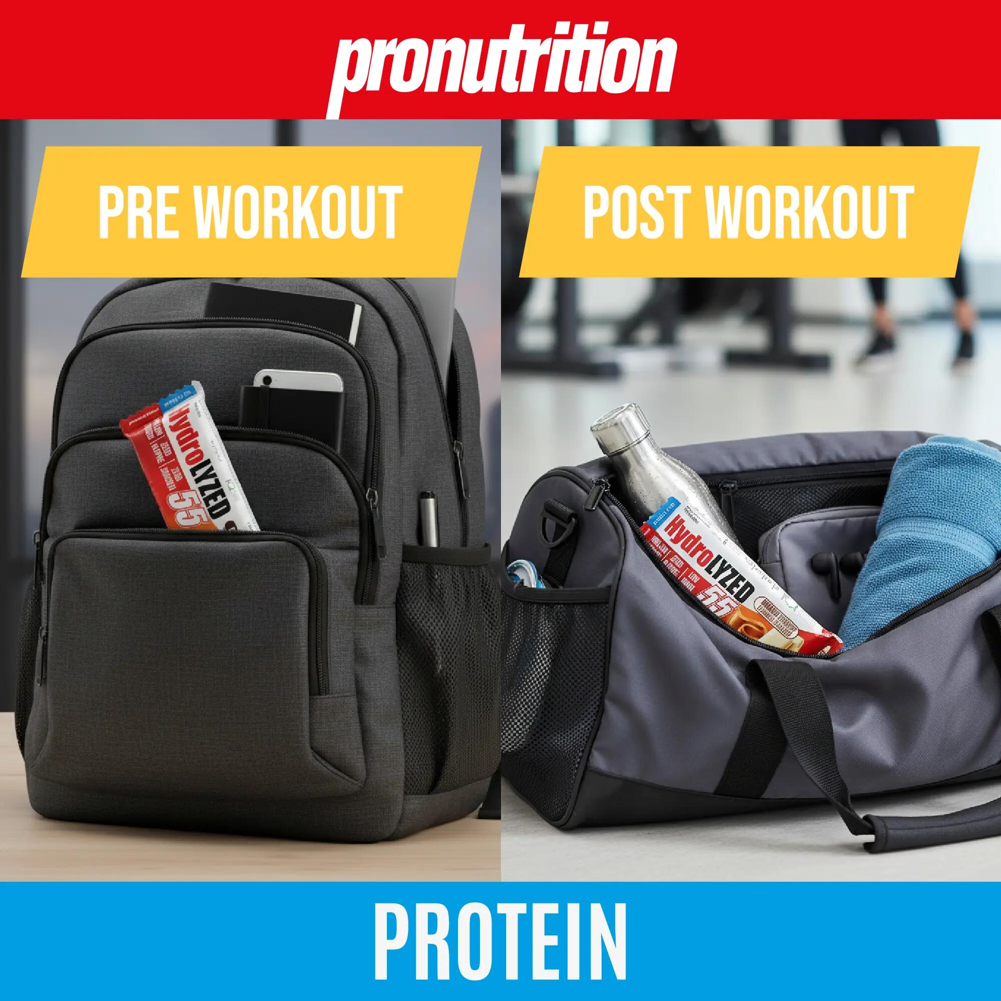 PRO NUTRITION Hydrolized 6x55 g – 27,5 g proteine per barretta, zero zuccheri. 4/7