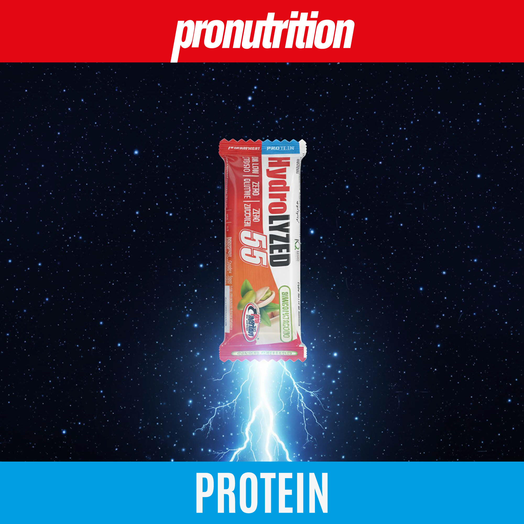 PRO NUTRITION Hydrolized 6x55 g - Barretta proteica 27,5 g, zero zuccheri. 3/7