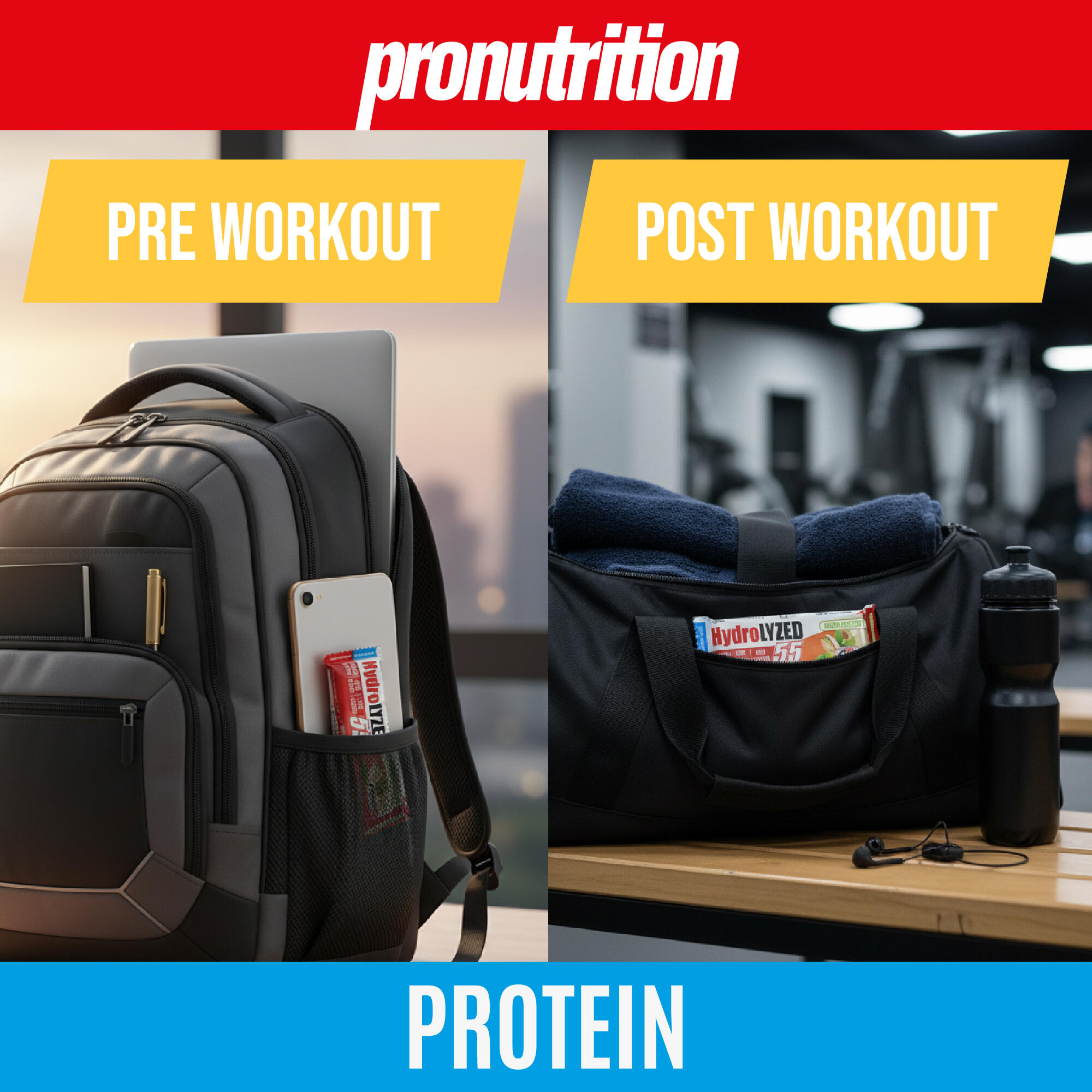 PRO NUTRITION Hydrolized 6x55 g - Barretta proteica 27,5 g, zero zuccheri. 4/7