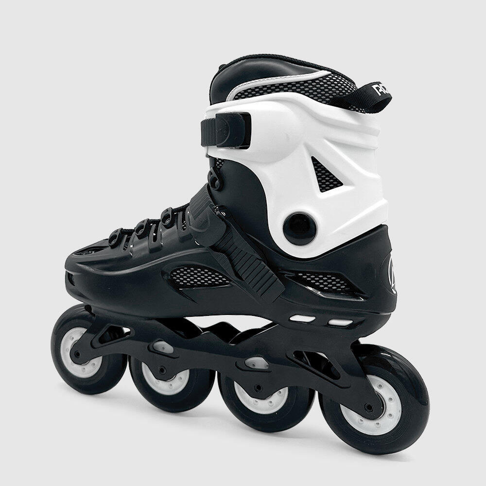 Volwassen inline skates Freeskate Skull Zwart/Wit 4/4