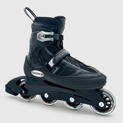 Patines Línea Fitness Roxa Fire negro 80 mm