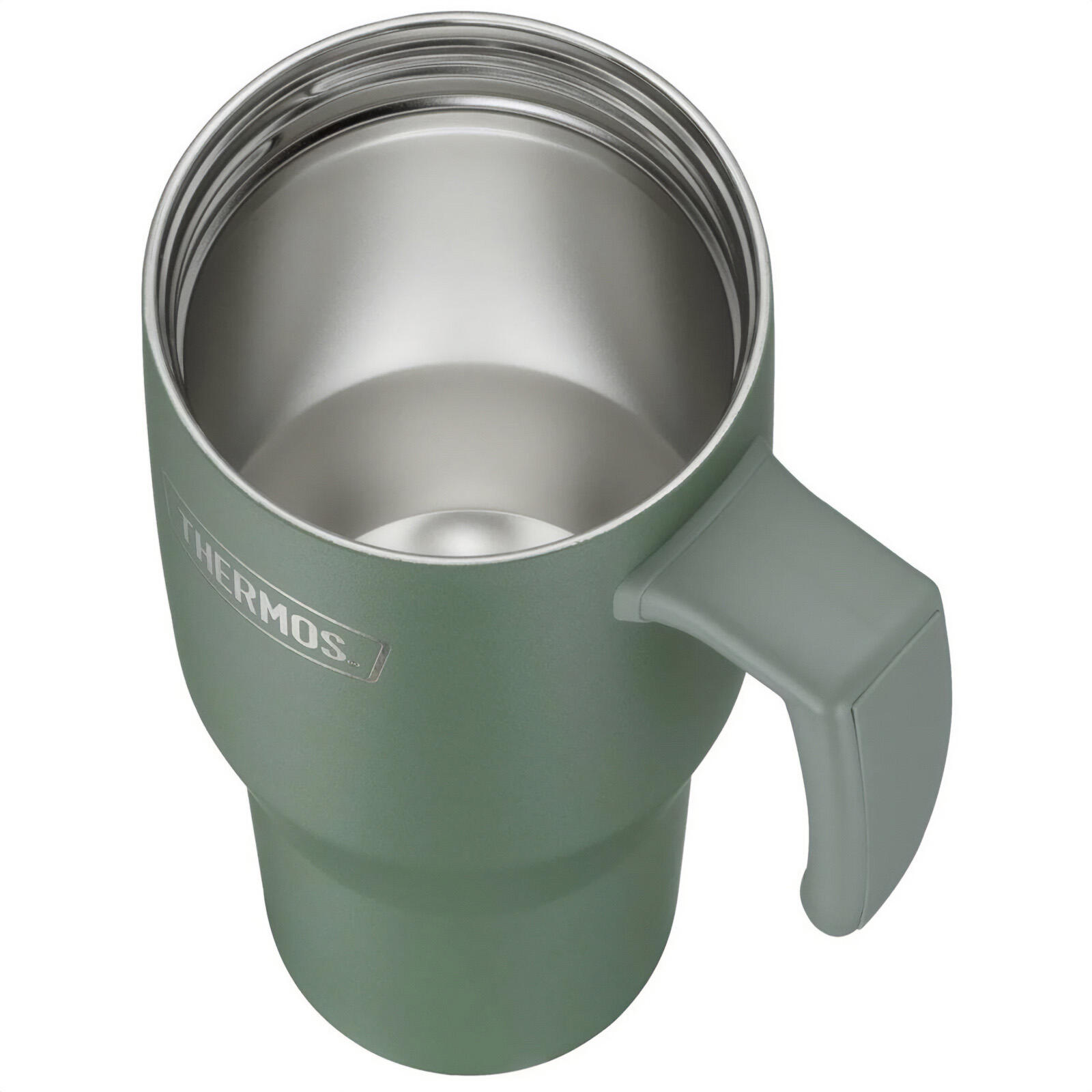 Trinkbecher Refreshing Isolierbecher Trinkflasche Griff Strohhalm 1,1 L 4/7