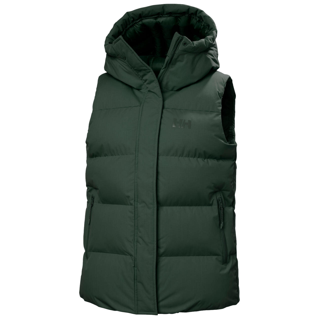 Helly Hansen - Doudoune À Capuche Sans Manches Femme Helly Hansen Adore - Doudoune Synthétique - Noir|vert - Decathlon