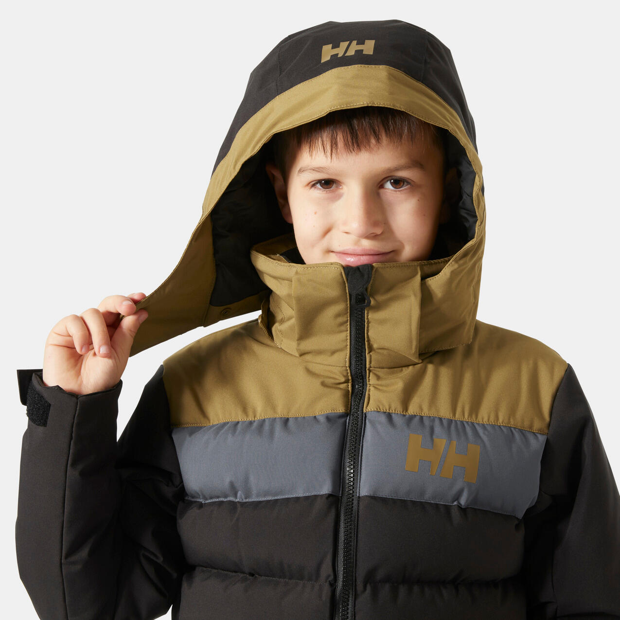 Kinderjas met capuchon Helly Hansen Cyclone 3/7