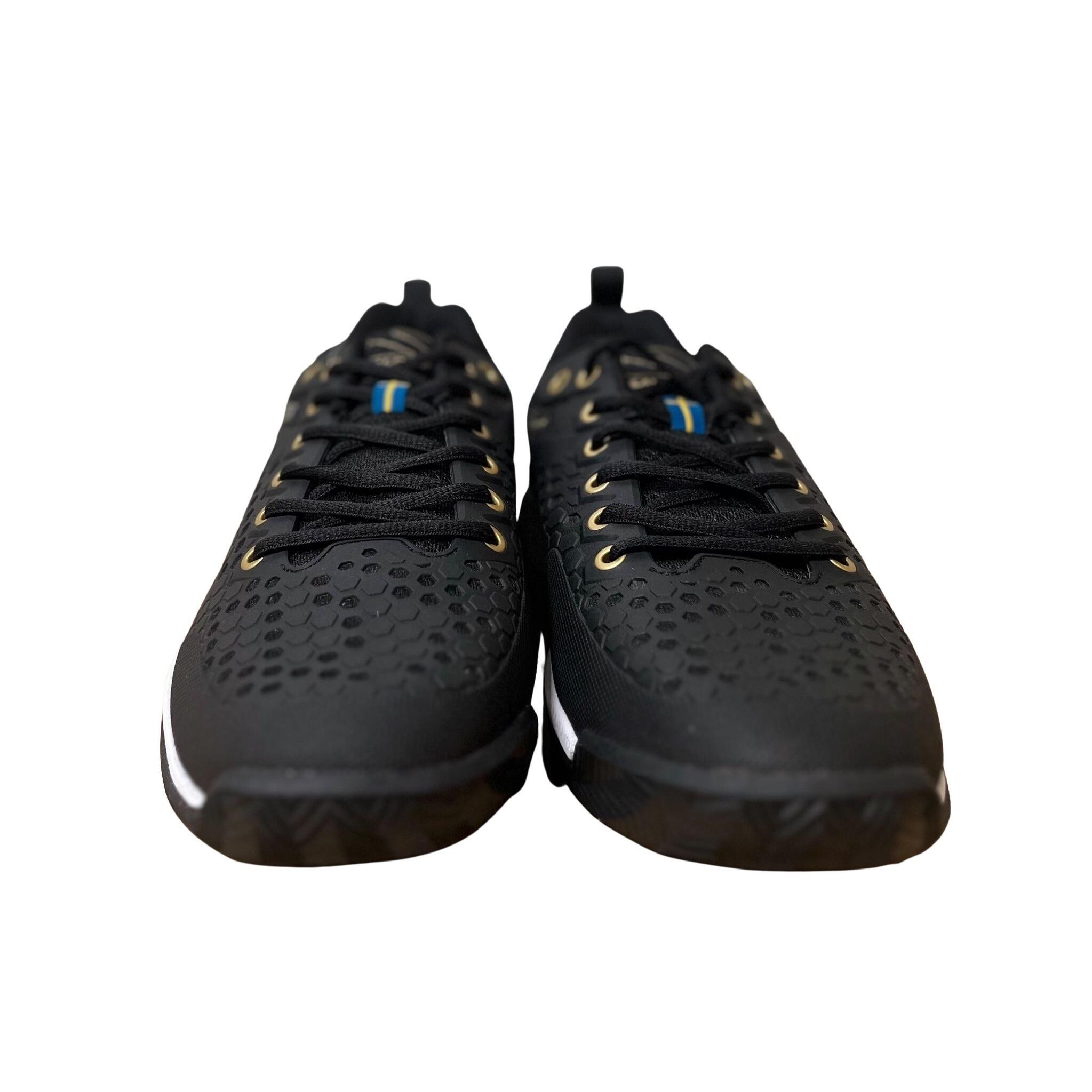 Sapatilhas Salming Rebel Preto Ouro Branco 4/5