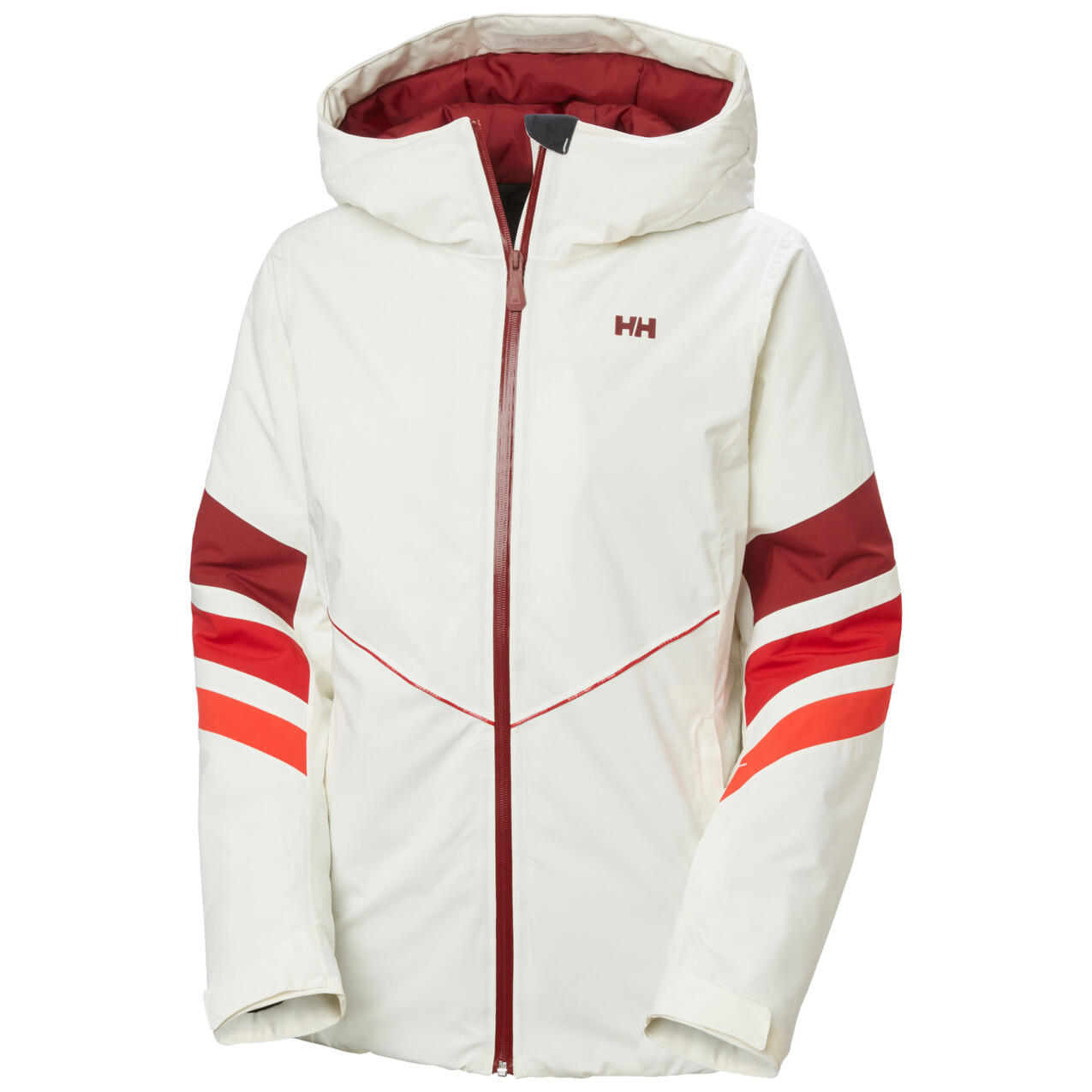 Helly Hansen - Veste De Ski Femme Helly Hansen Panorama - Doudoune Synthétique - Beige|blanc - Decathlon