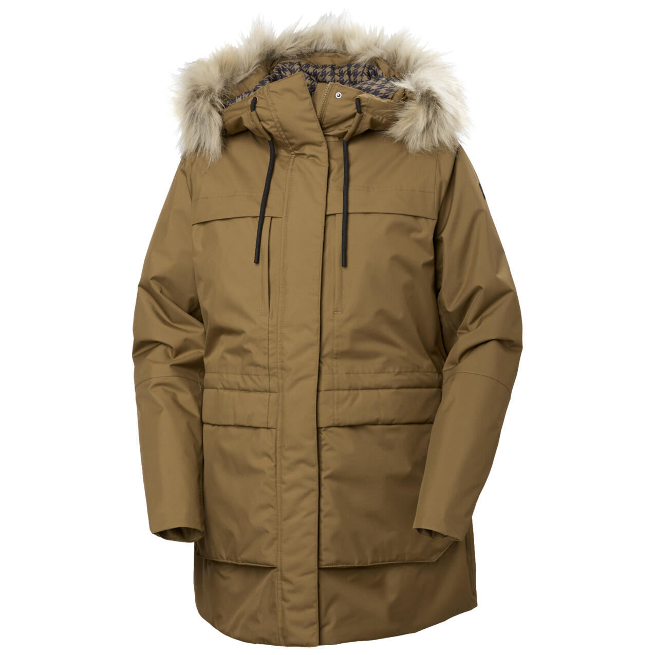 Helly Hansen - Parka À Capuche Femme Helly Hansen Coastal - Veste - Beige|marron - Decathlon