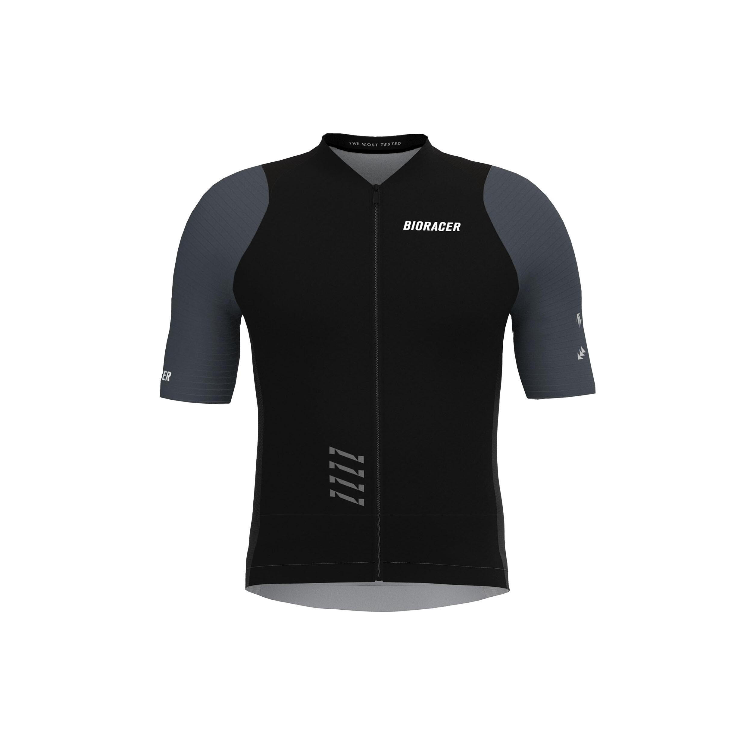 Bioracer - Maillot Enfant Bioracer Icon - Maillot Manches Courtes - Noir - 140 - Decathlon