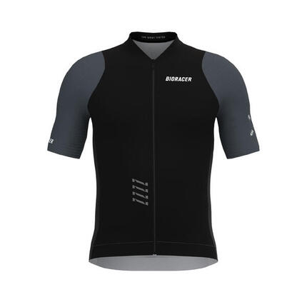 Maillot Cyclisme Manches Courtes Homme - Icon Black/Anthracite