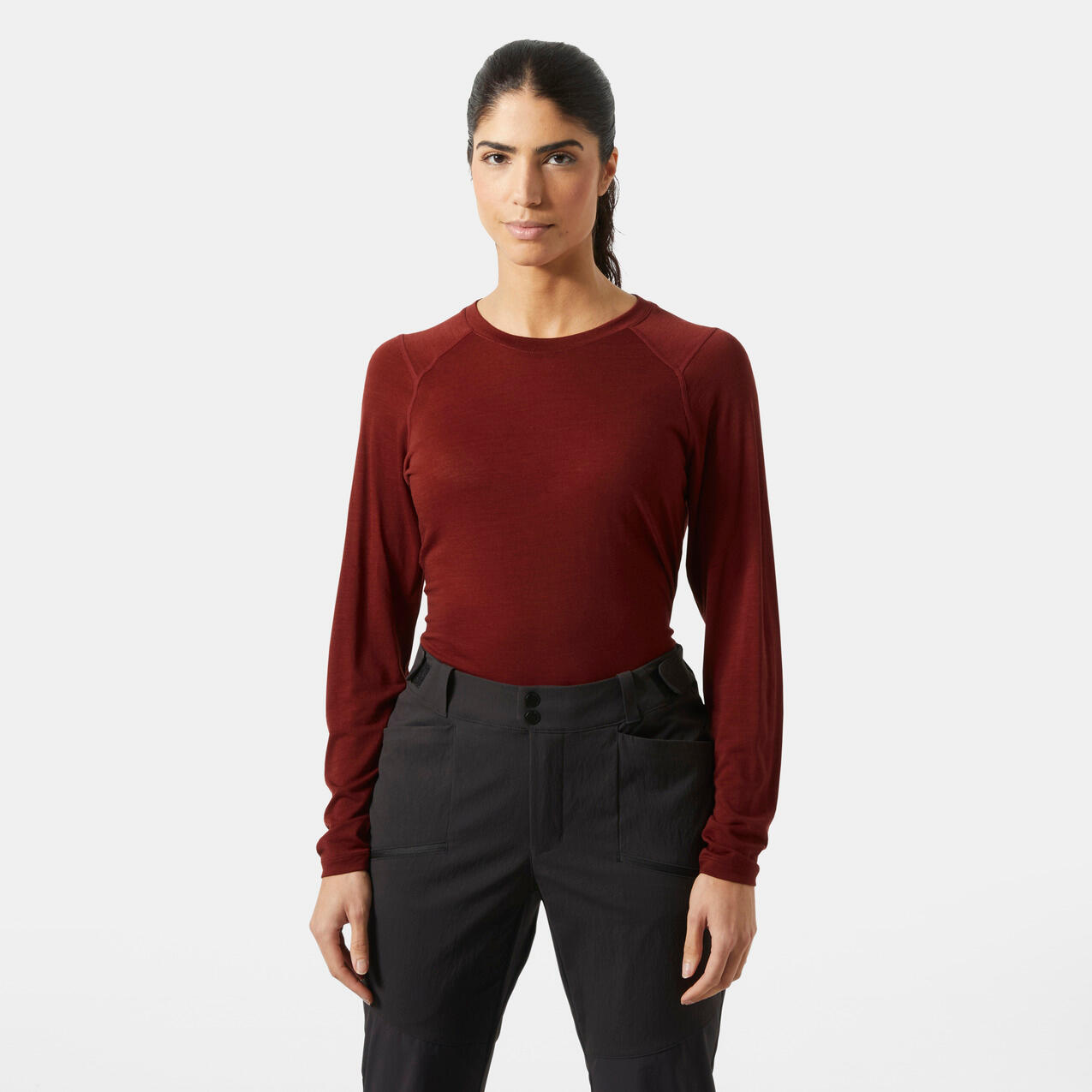 T-shirt manches longues femme Helly Hansen Durawool 2/6