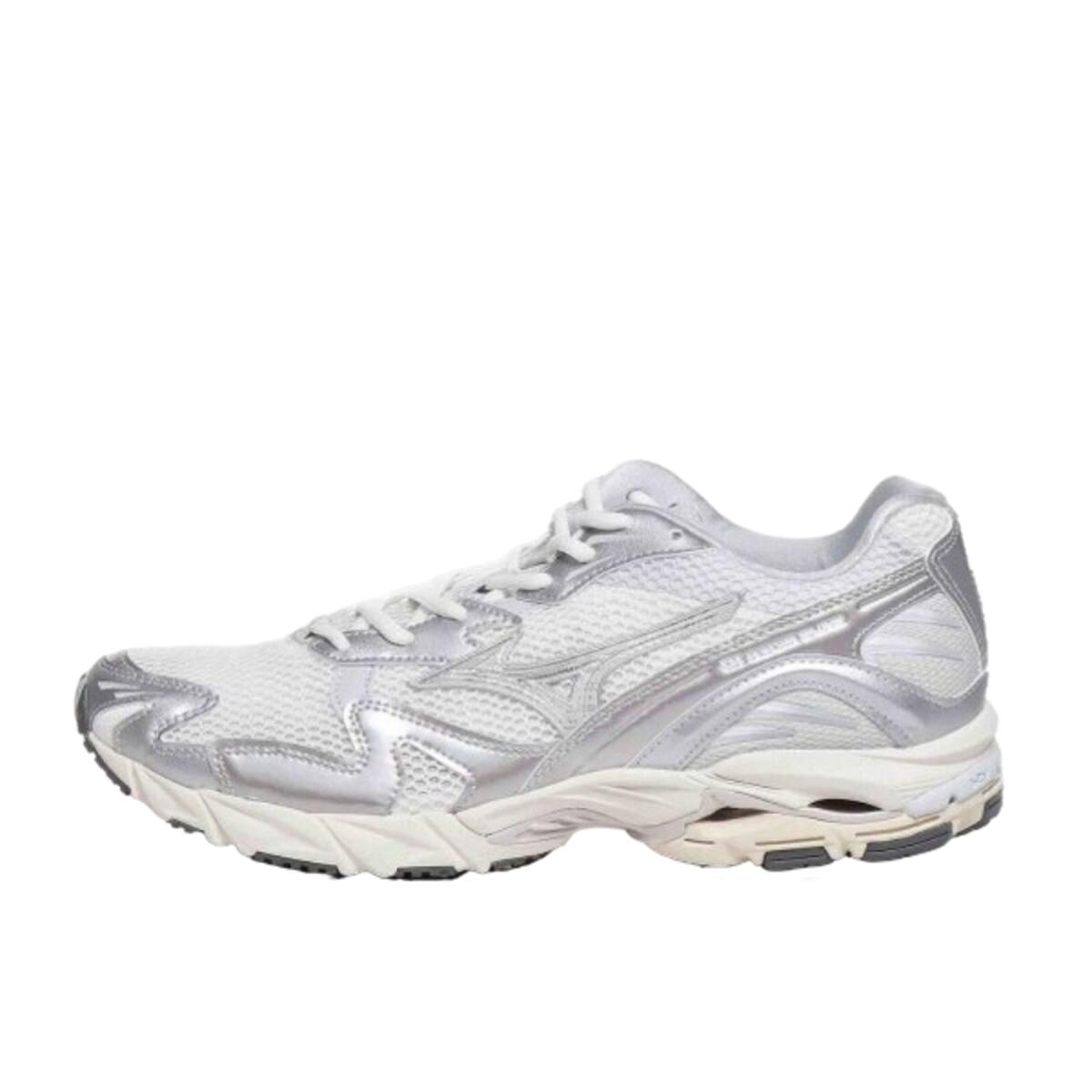 MIZUNO Shoes  Wave Rider 10 Metallic Snow White