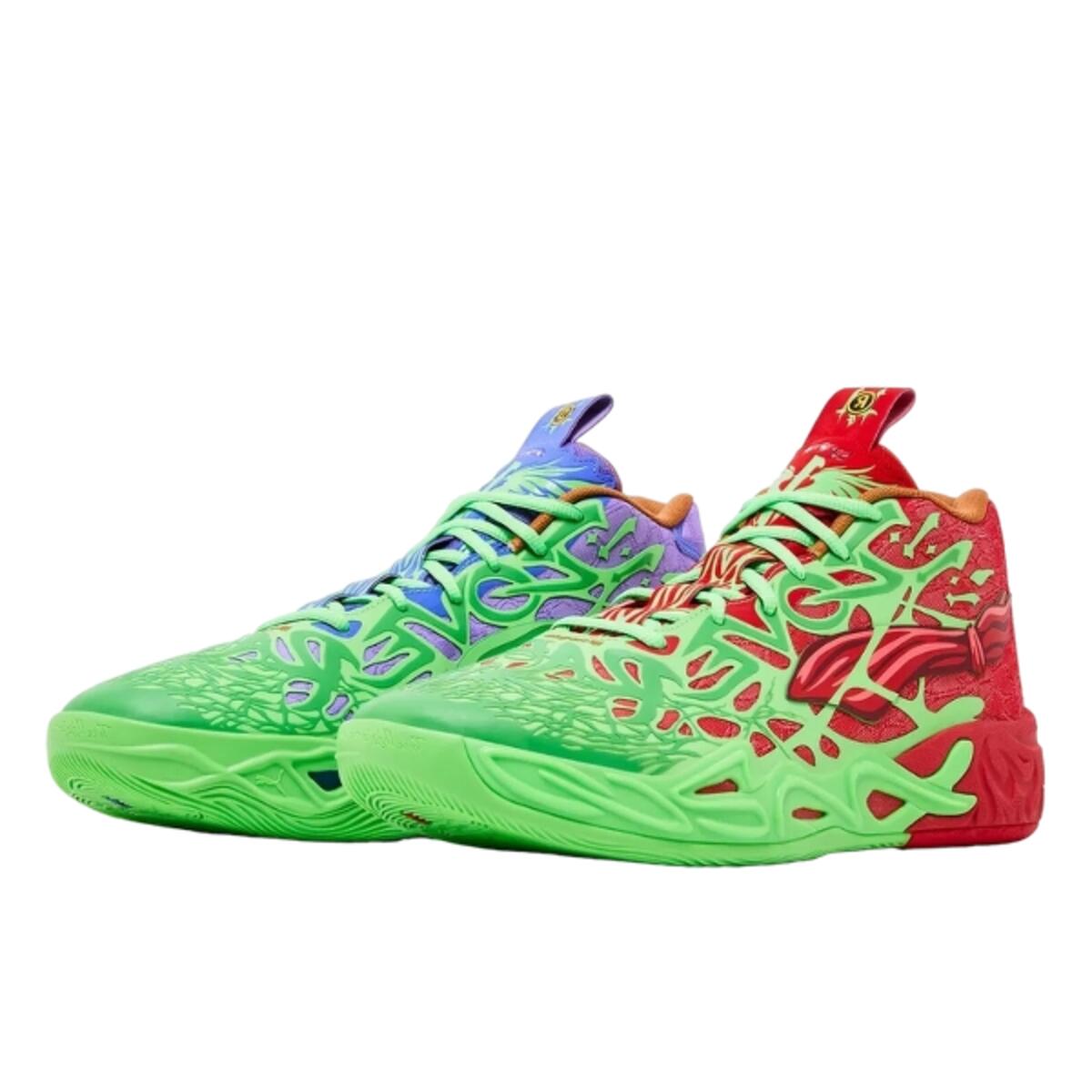 Scarpe  LaMelo Ball MB.04 Teenage Mutant Ninja Turtles Raphael & Donatello 2/4